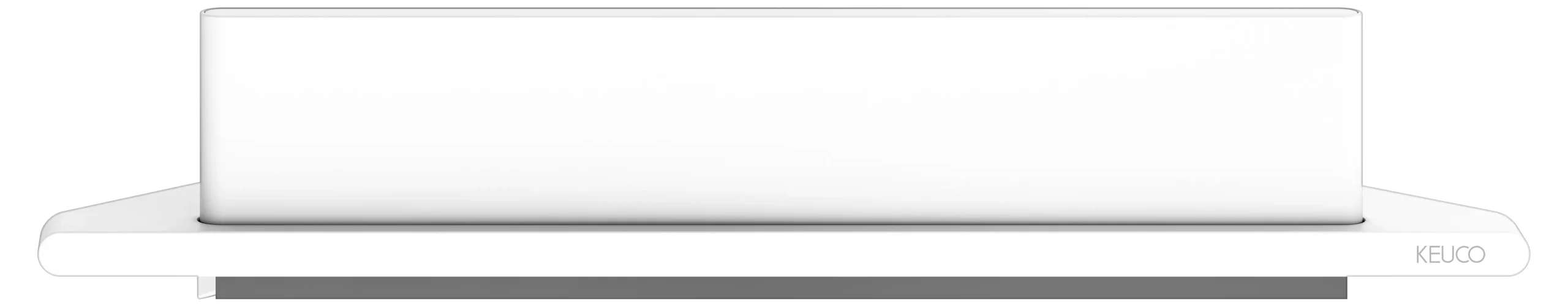 Aveno Eckduschablage ws matt