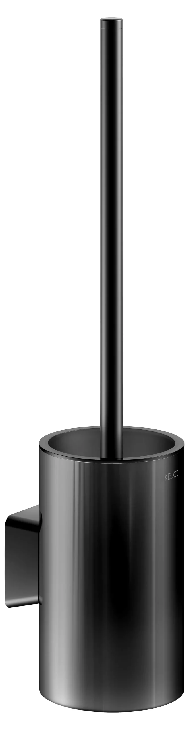 Plan Toilettenbürstengarnitur schwarz matt