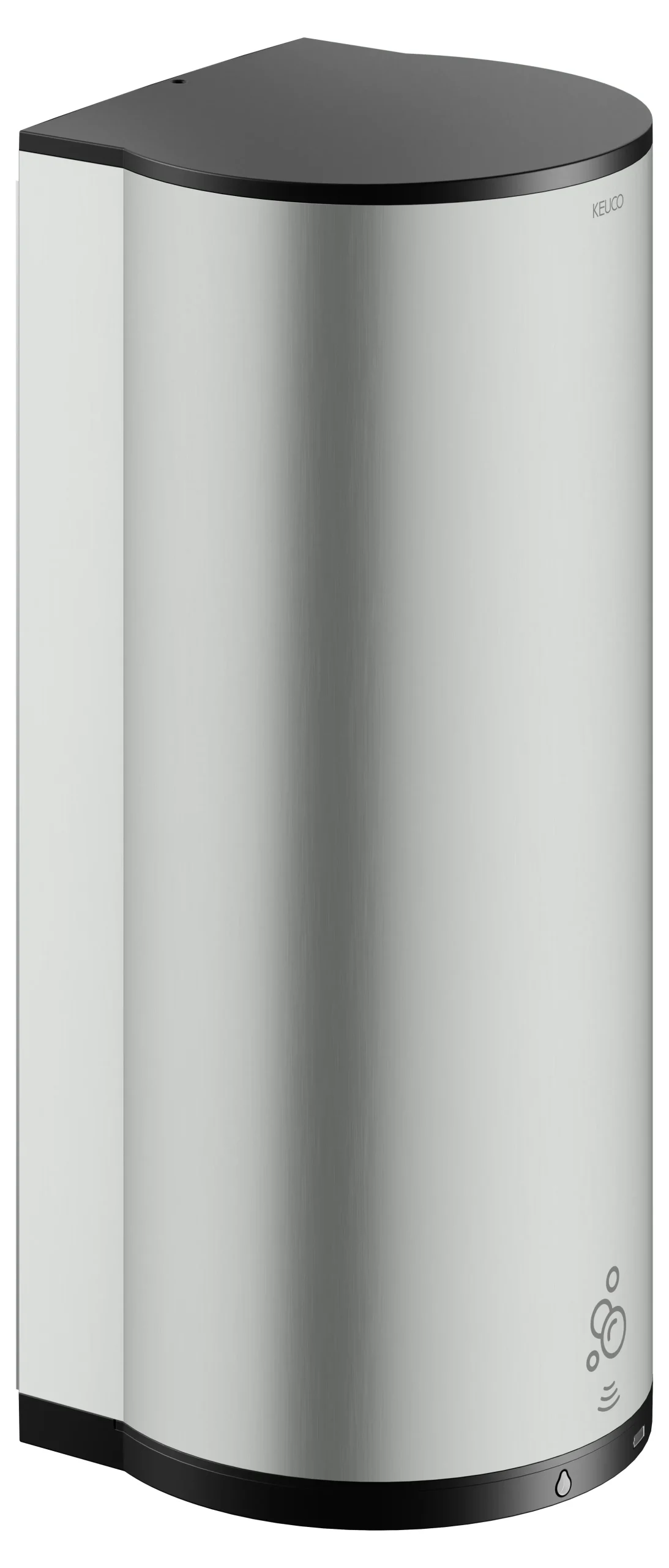 Plan Lotionspender elektronisch Edelstahl-finish / schwarz