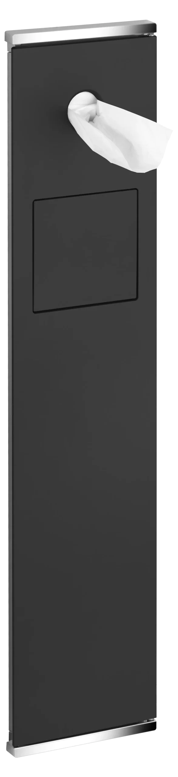 Plan Integral Modul WC 2 Anschlag links 176 x 775 x 143 mm verchromt/schwarz