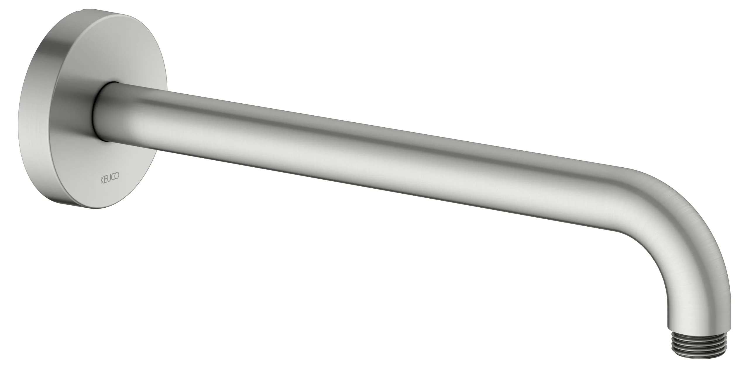 Brausen und Brausezubehör Brausearm Wandanschluss 300 mm Edelstahl-finish