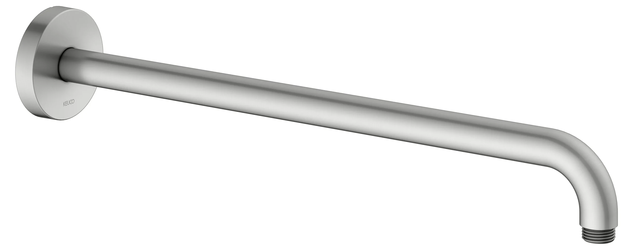 Brausen und Brausezubehör Brausearm Wandanschluss 450 mm Edelstahl-finish