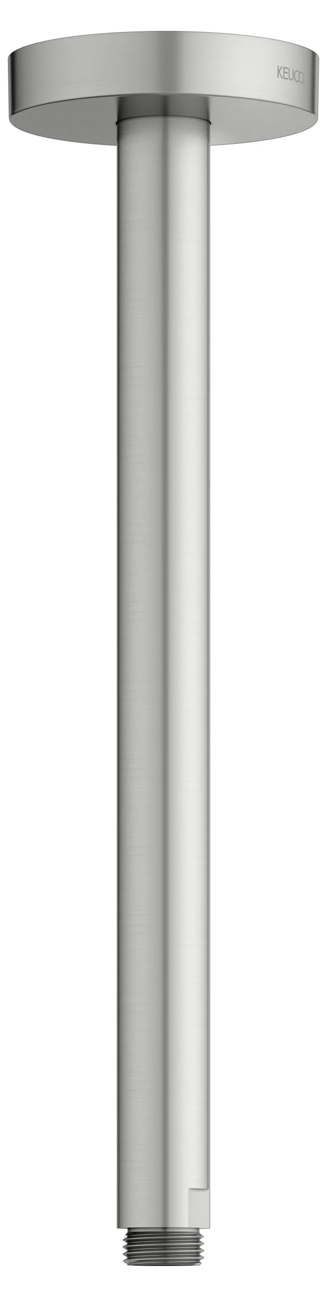 Brausen und Brausezubehör Brausearm Deckenanschluss 300 mm Edelstahl-finish rund