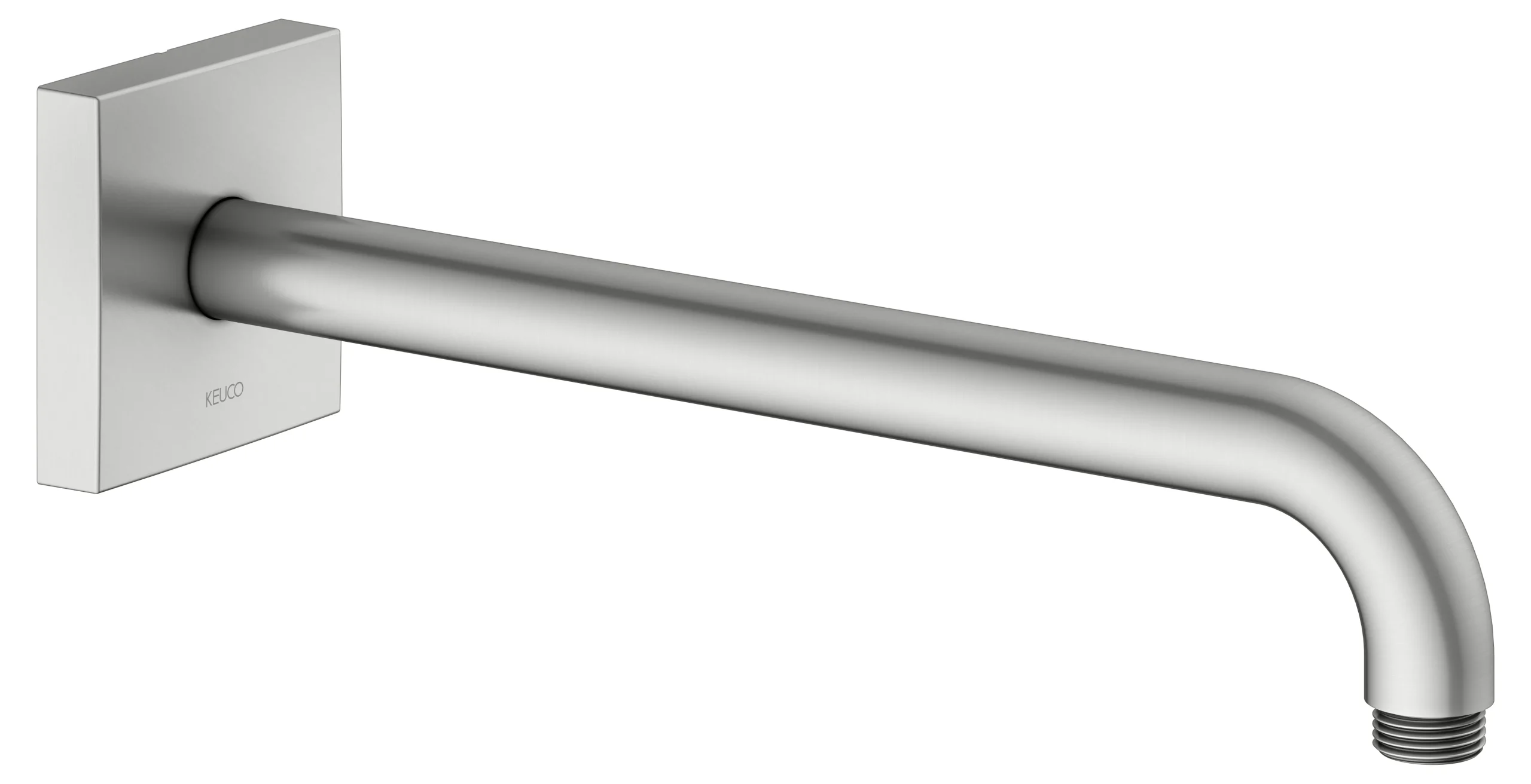 Brausen und Brausezubehör Brausearm Wandanschluss Ausladung 300 mm Edelstahl-finish