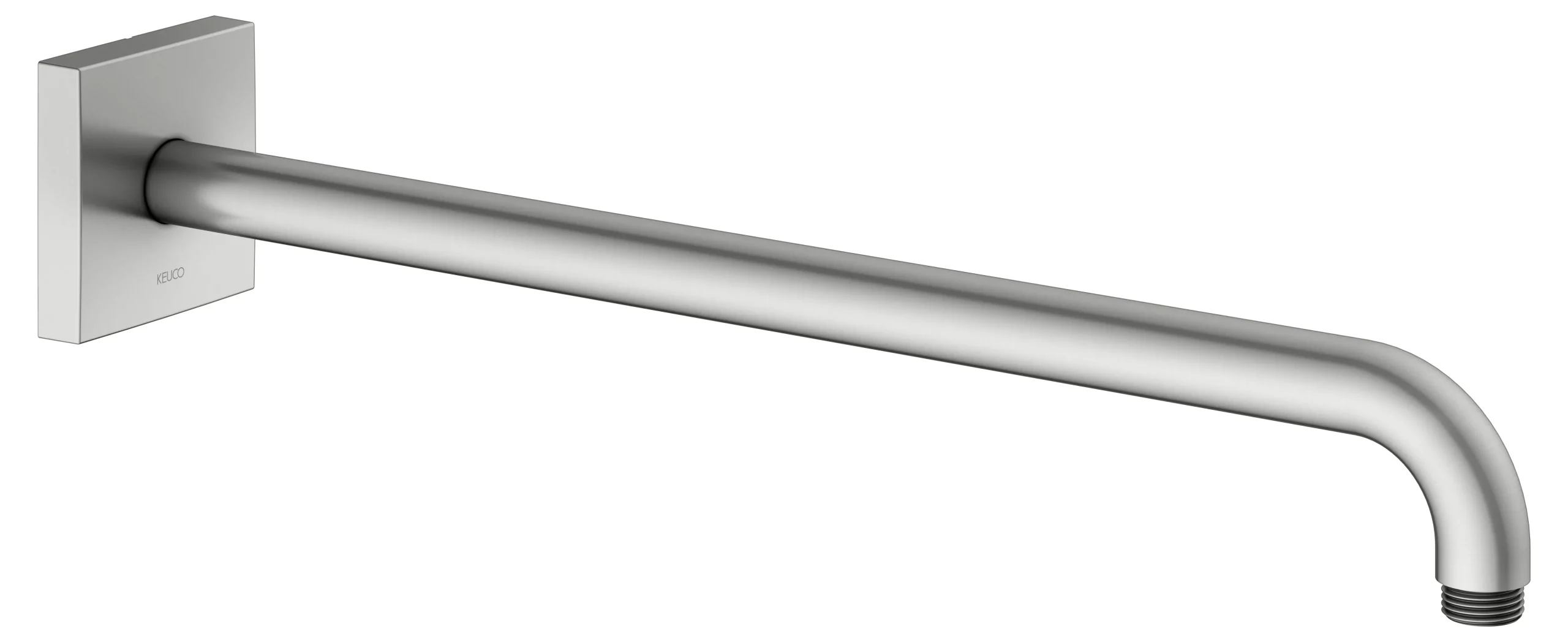 Brausen und Brausezubehör Brausearm Wandanschluss Ausladung 450 mm Edelstahl-finish