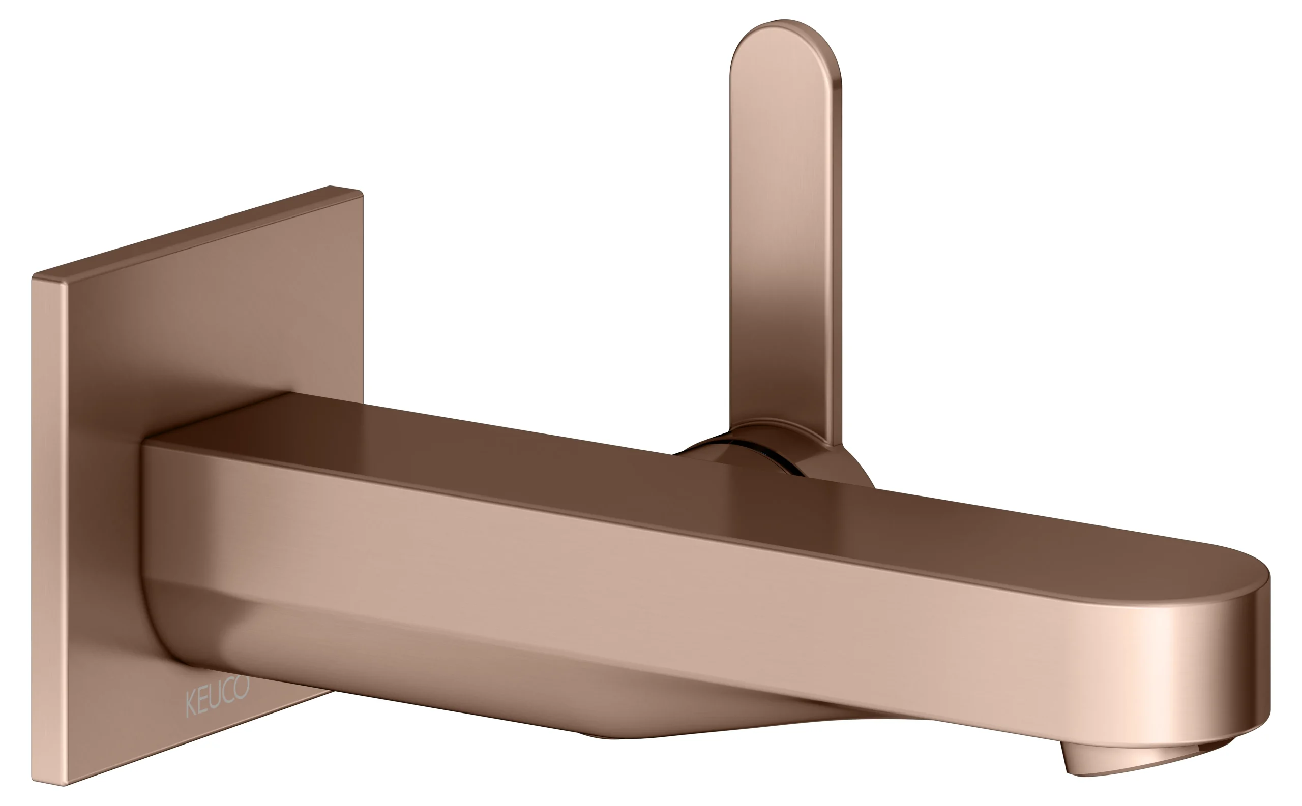 IXMO Einhebel-Waschtischmischer UP Ausladung 165 mm/IXMO Flat Rotgold geb.