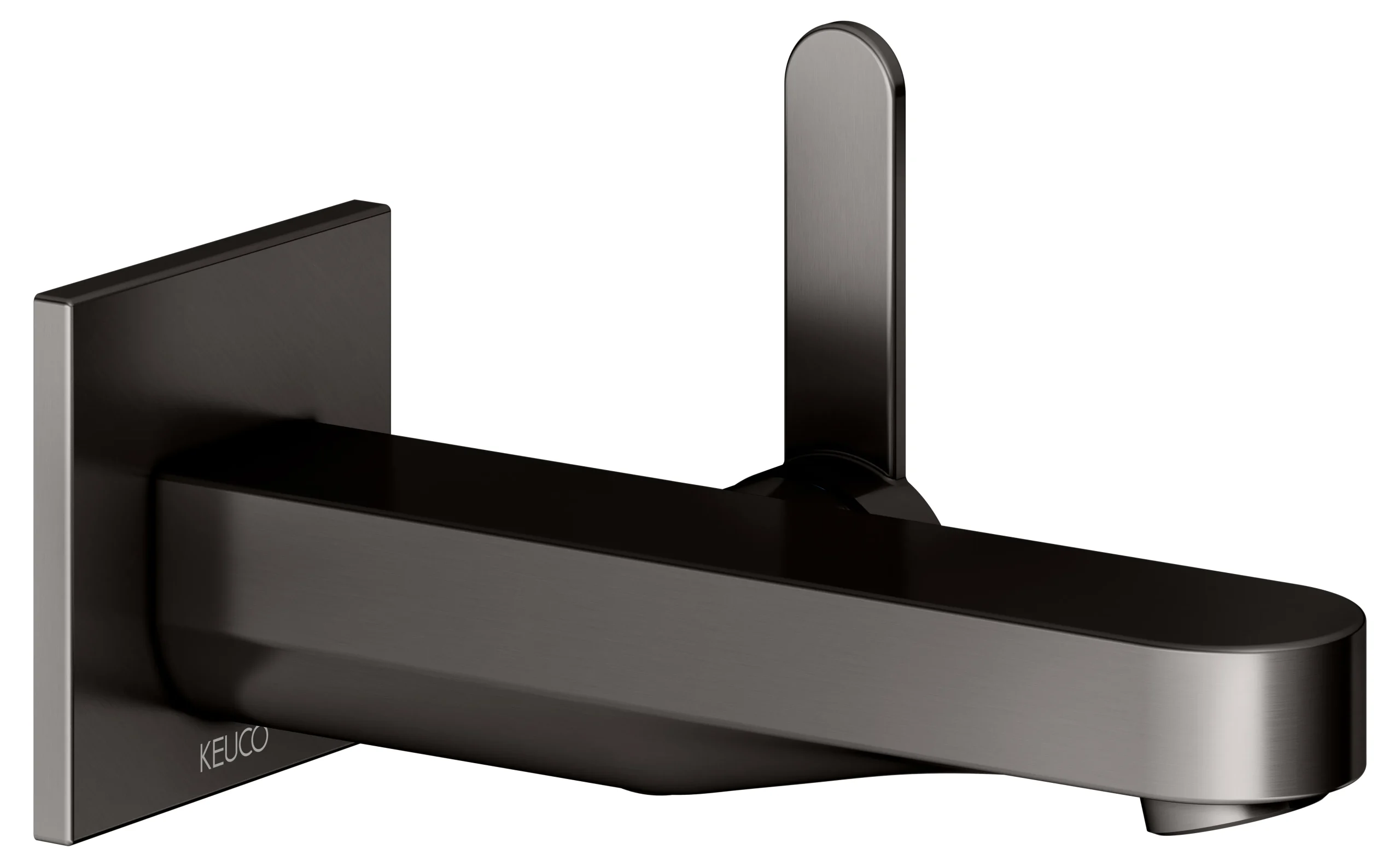 IXMO Einhebel-Waschtischmischer UP Ausladung 165 mm/IXMO Flat Titanschwarz geb.