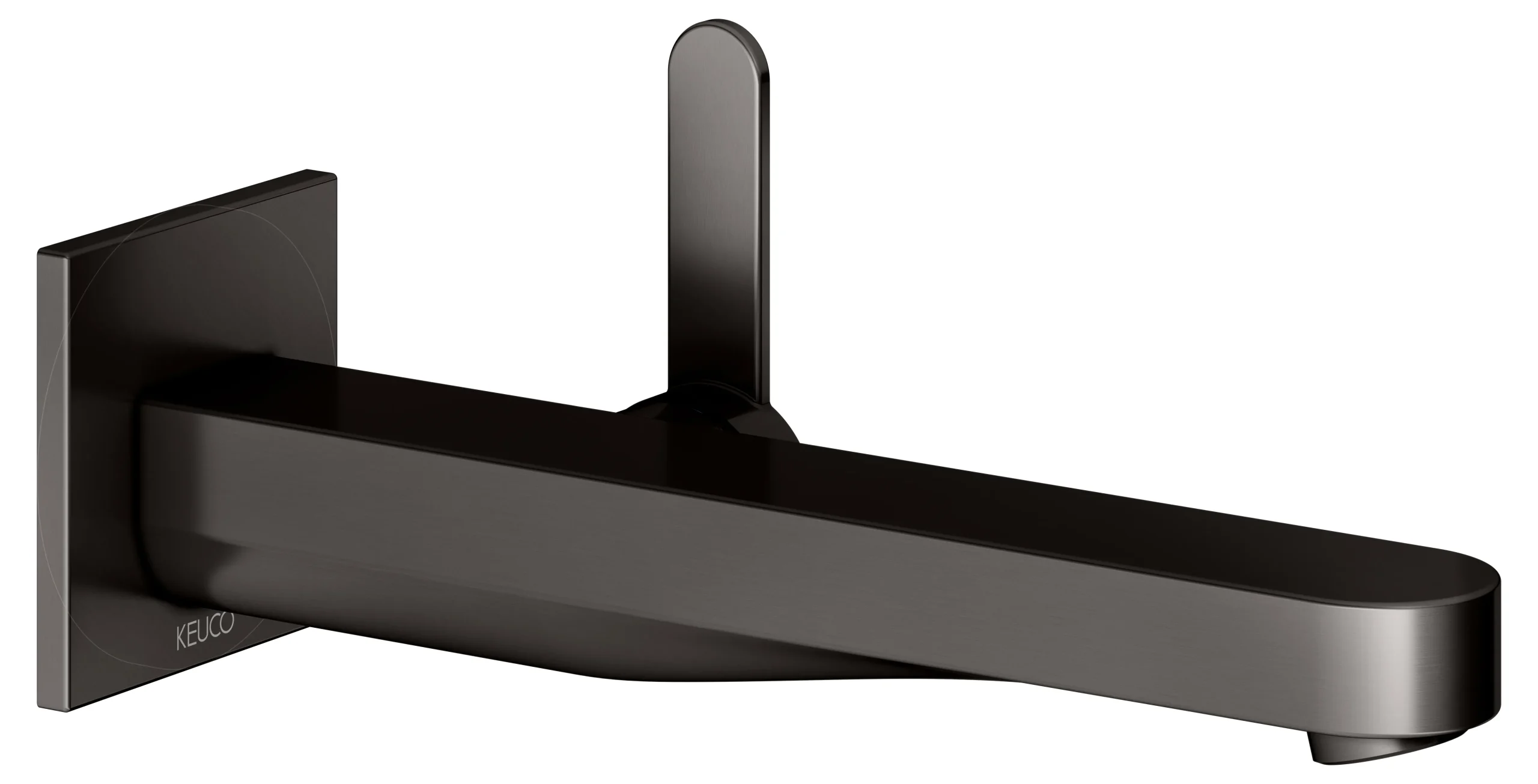 IXMO Einhebel-Waschtischmischer UP Ausladung 225 mm/IXMO Flat Titanschwarz geb.