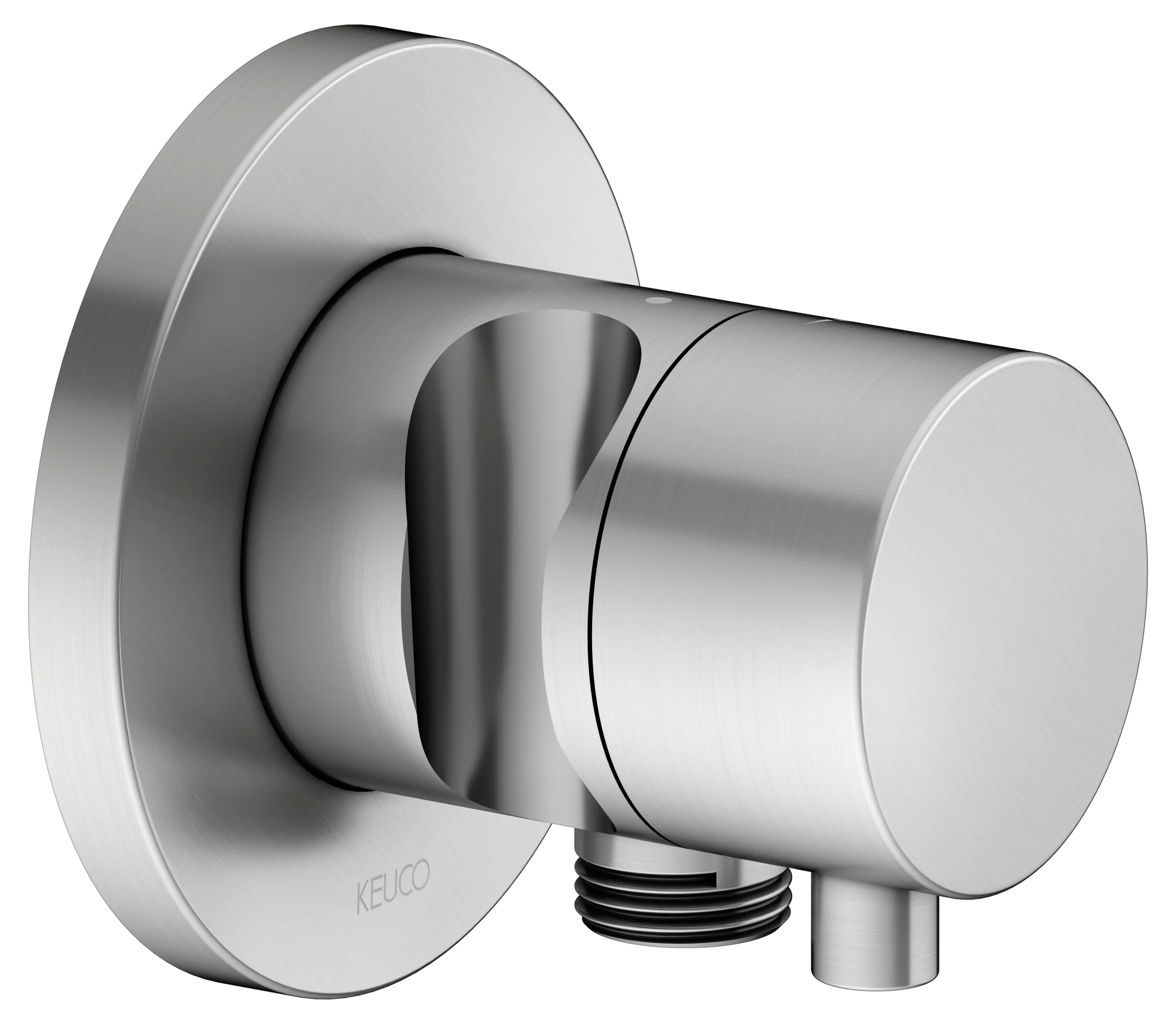 IXMO Absperrventil UP DN15 IXMO Comfort, rund Edelstahl-fin.