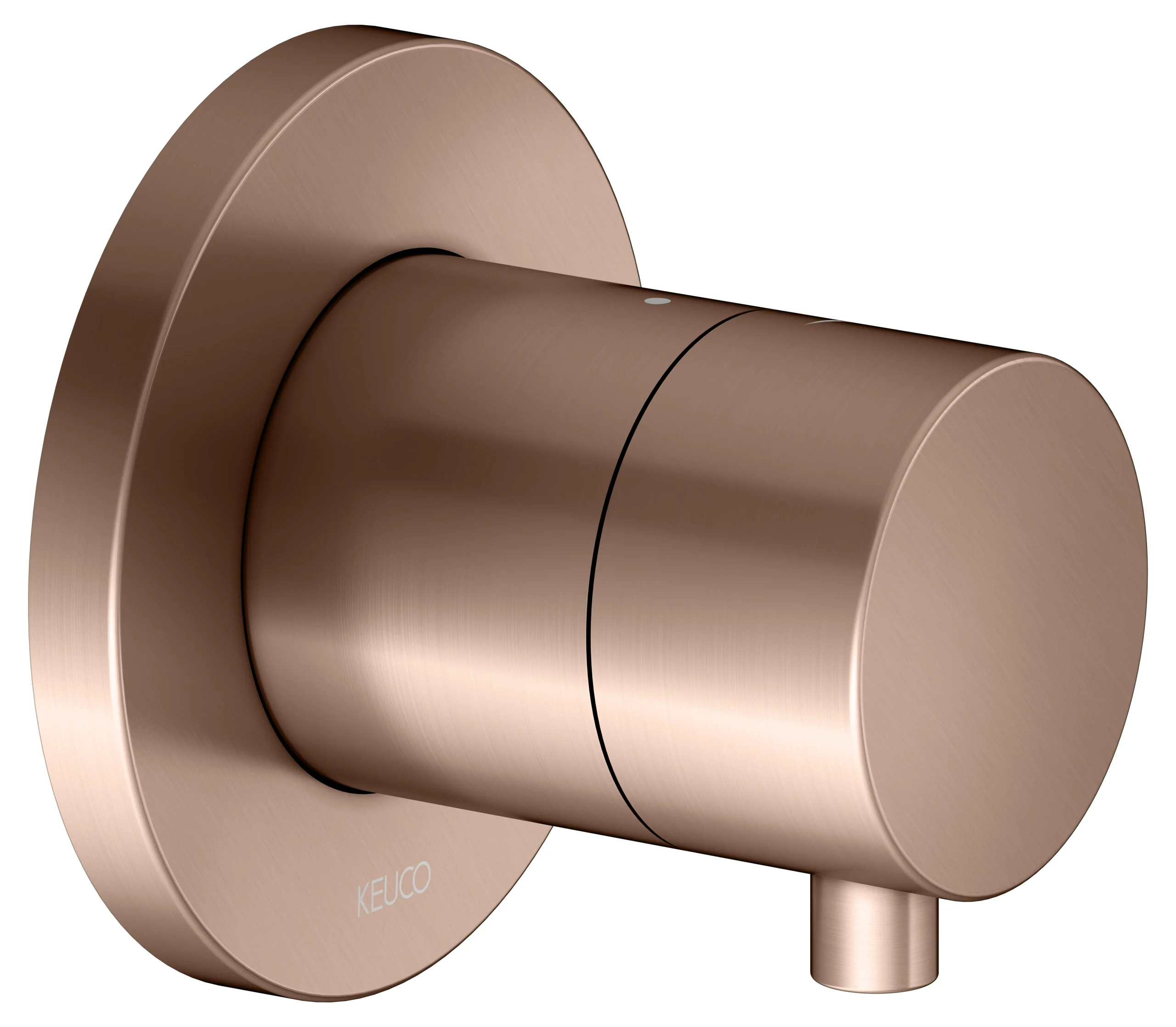 IXMO Absperrventil UP DN15 Rotgold geb.