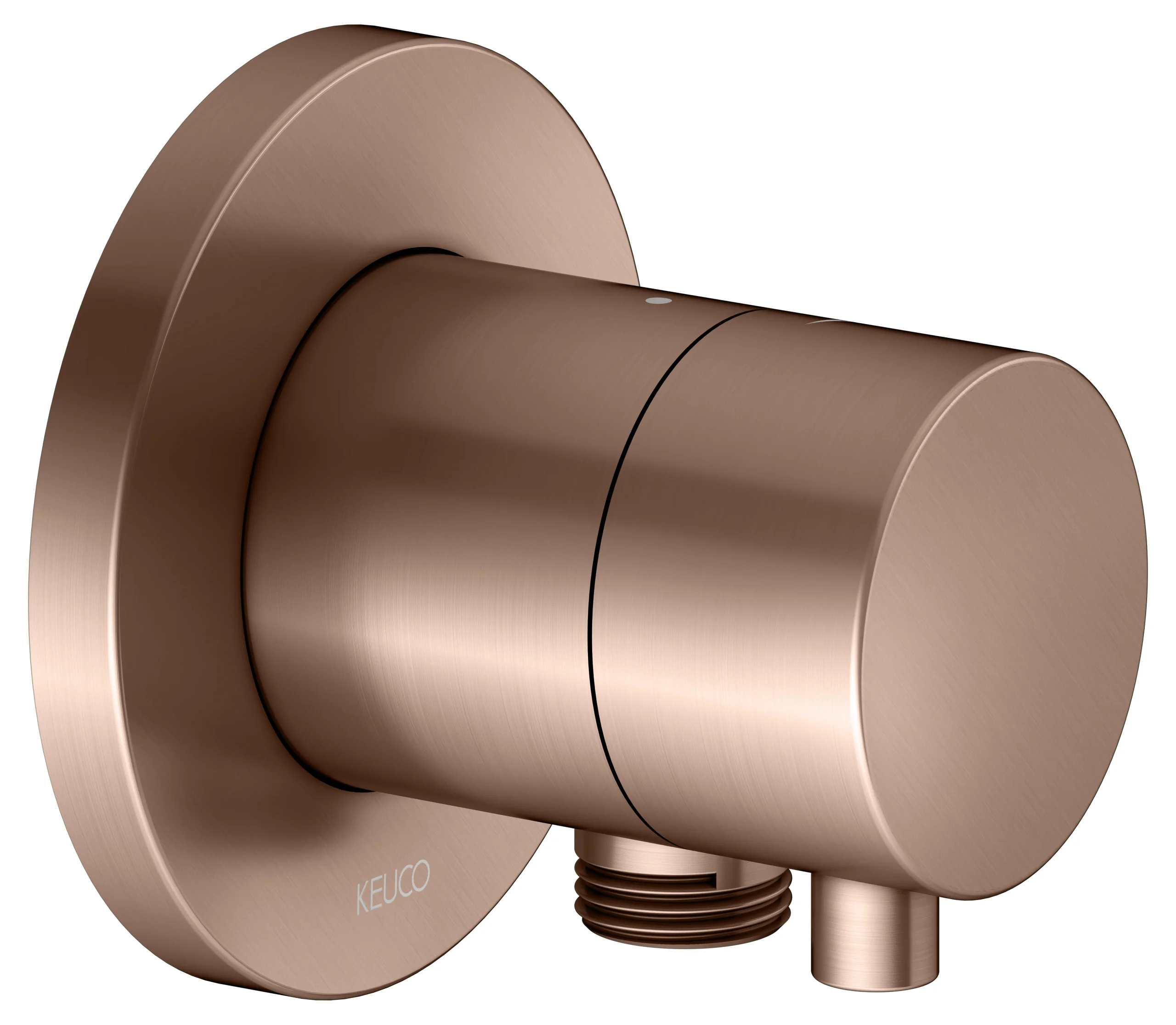 IXMO Absperrventil UP DN15 IXMO Comfort, rund Rotgold geb.