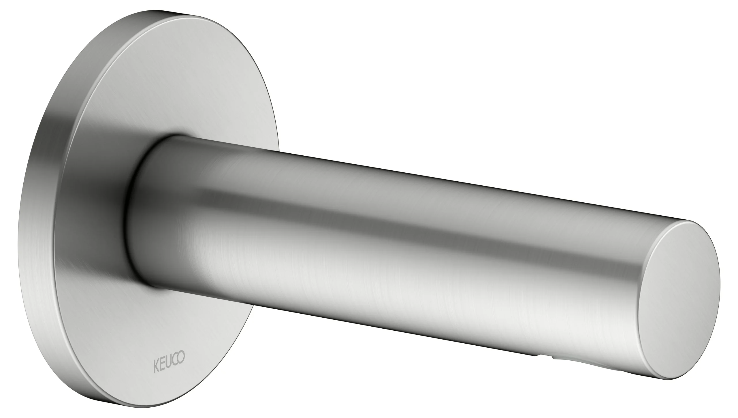 IXMO Wanneneinlauf DN15 Ausladung 130 mm Edelstahl-finish rund