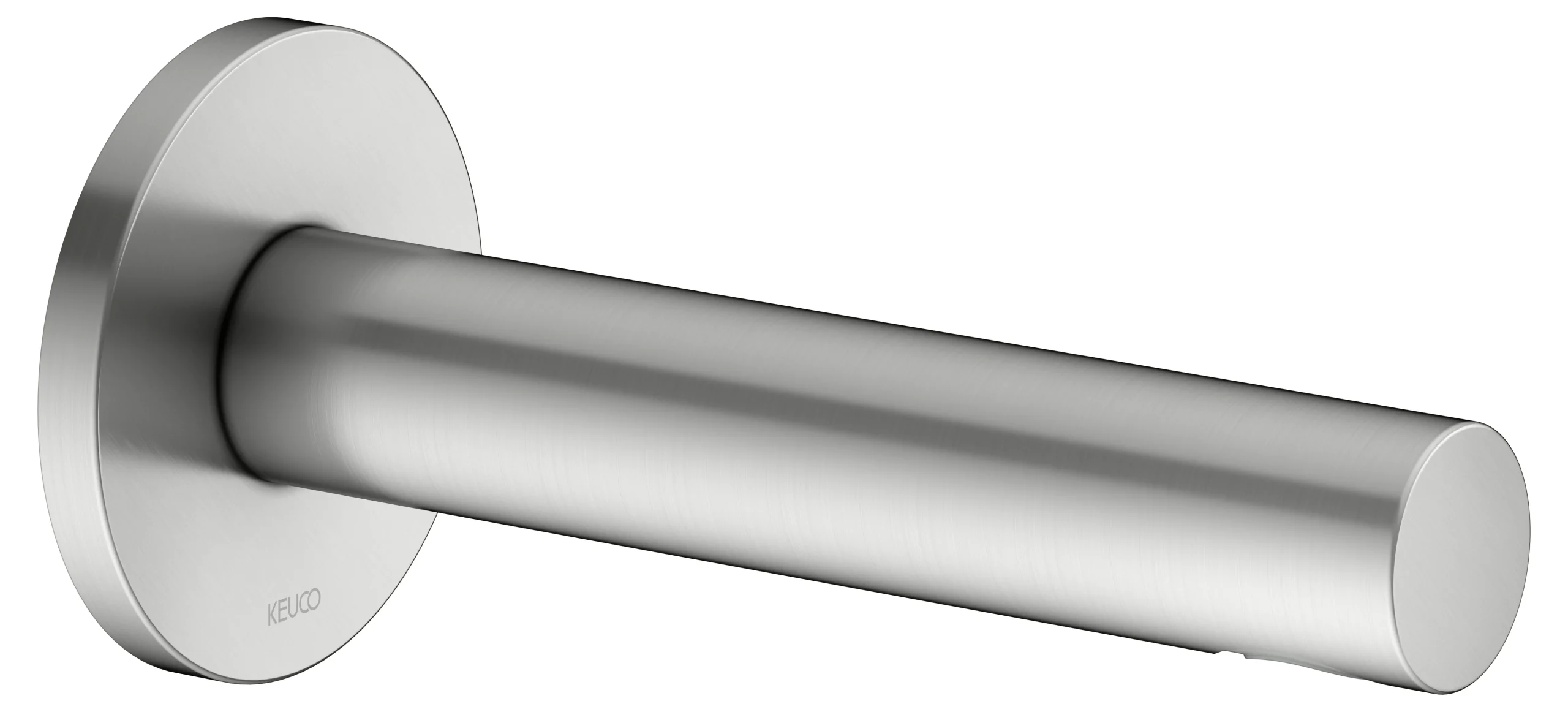 IXMO Wanneneinlauf DN15 Ausladung 180 mm Edelstahl-finish rund