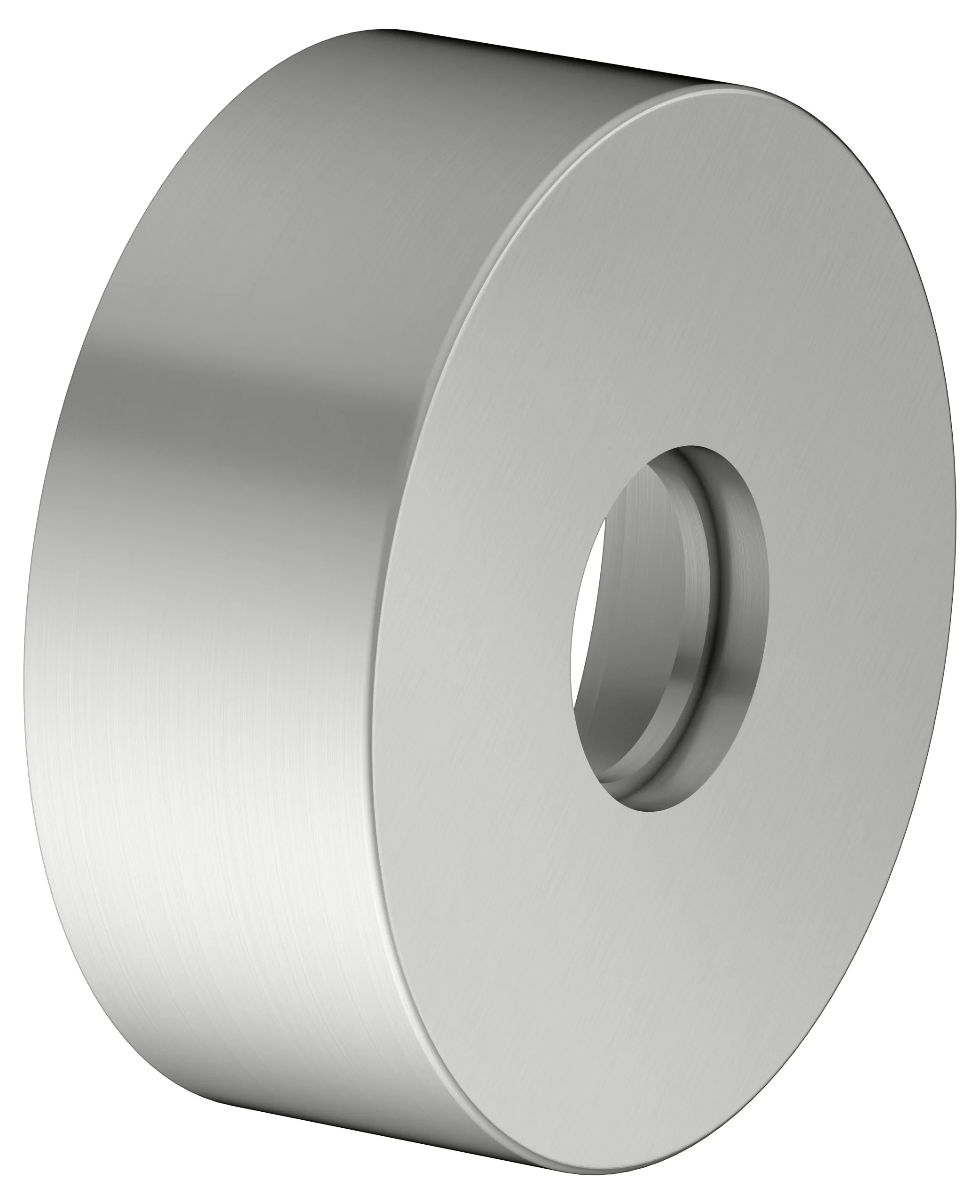 IXMO Verlängerungs-rund f. Höhe 25 mm Edelstahl-finish