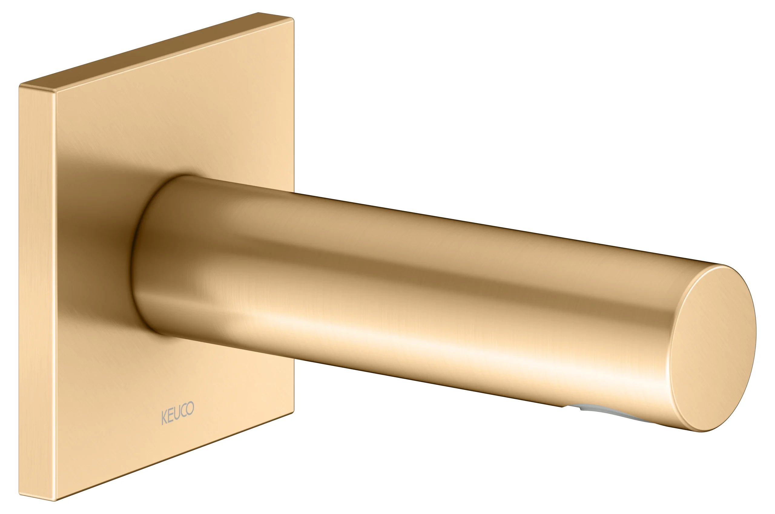 IXMO Wanneneinlauf DN15 Ausladung 130 mm Messing gebürstet