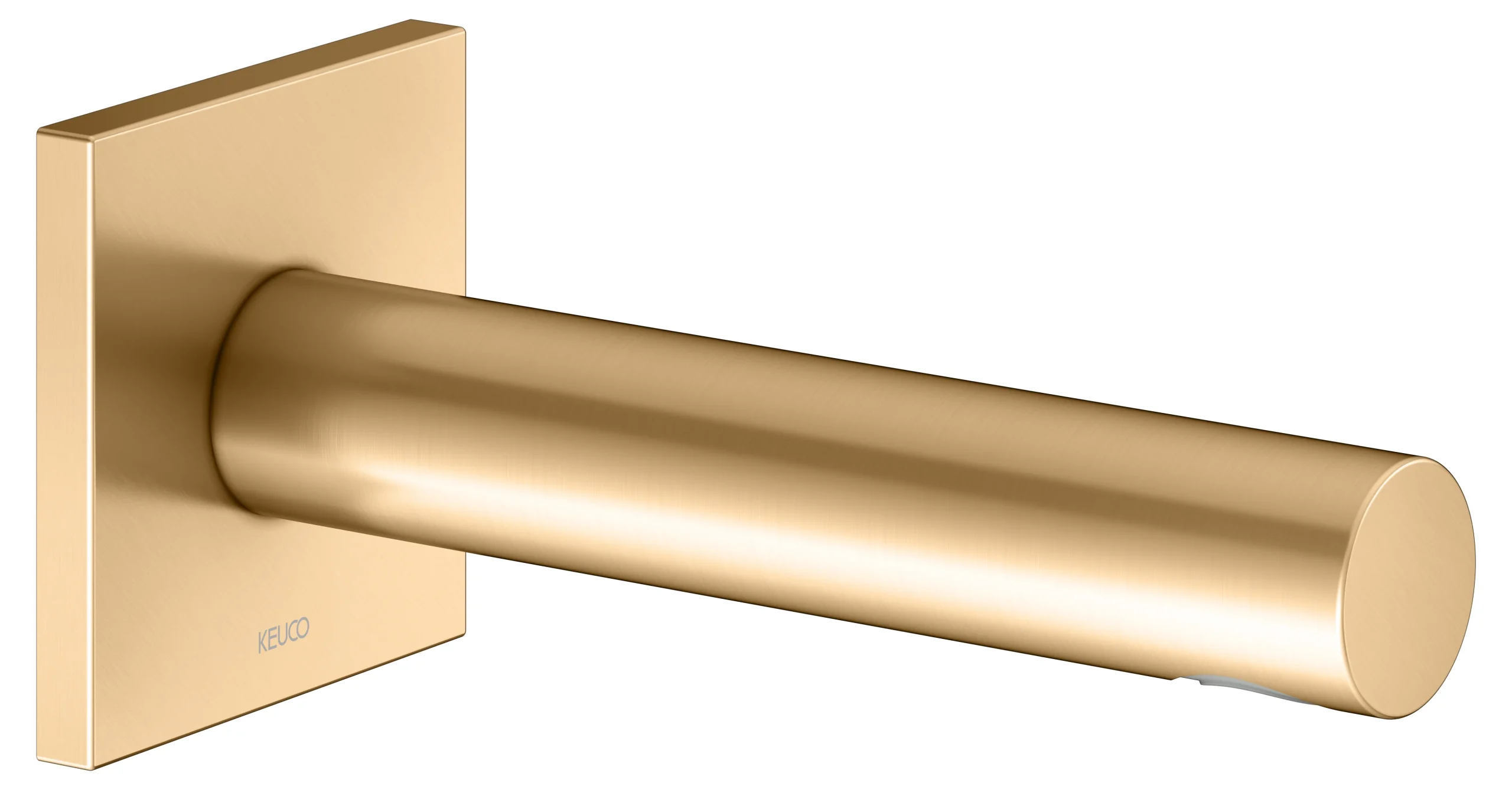 IXMO Wanneneinlauf DN15 Ausladung 180 mm Messing gebürstet