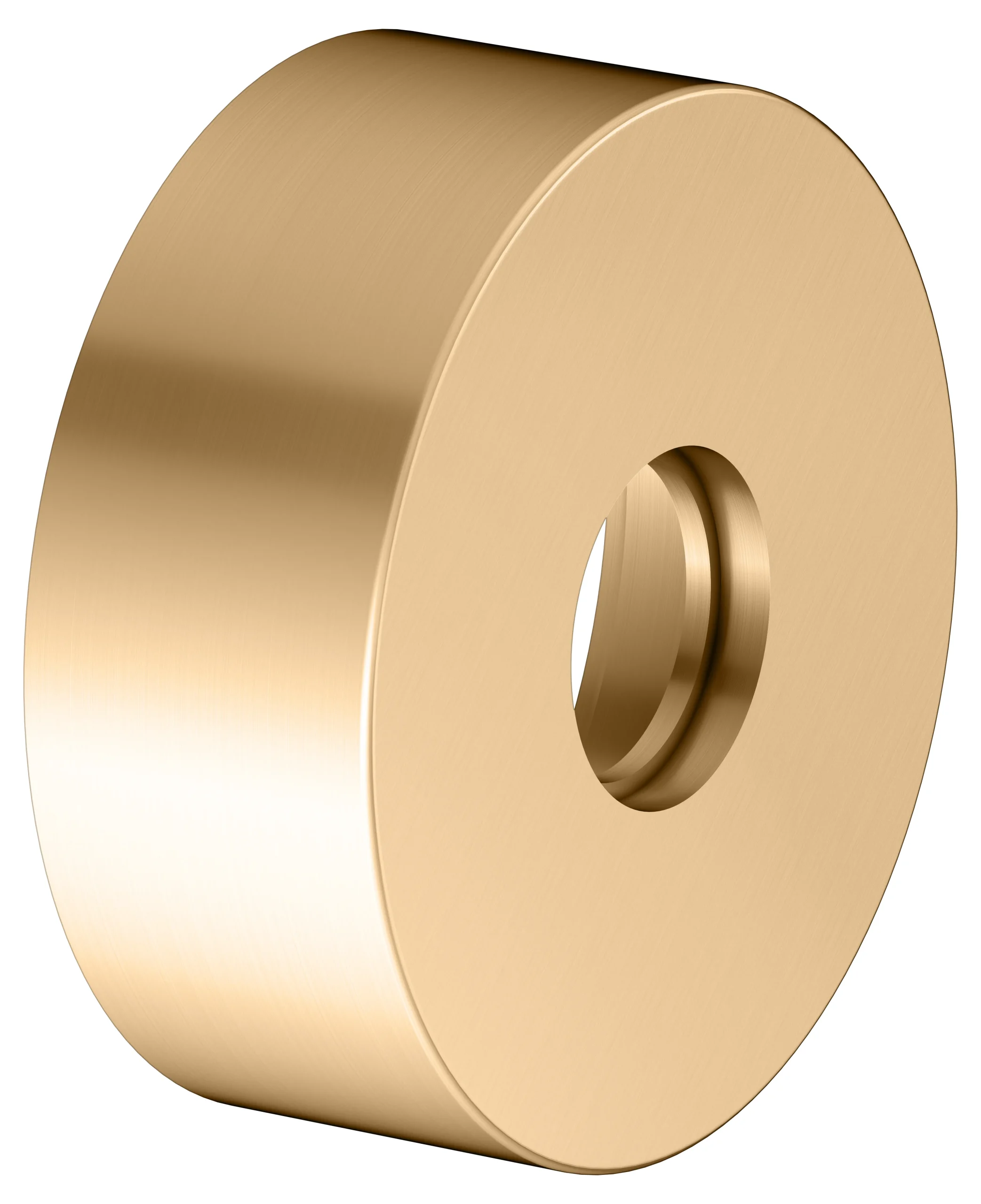 IXMO Verlängerungs-rund f. Höhe 25 mm Messing gebürstet