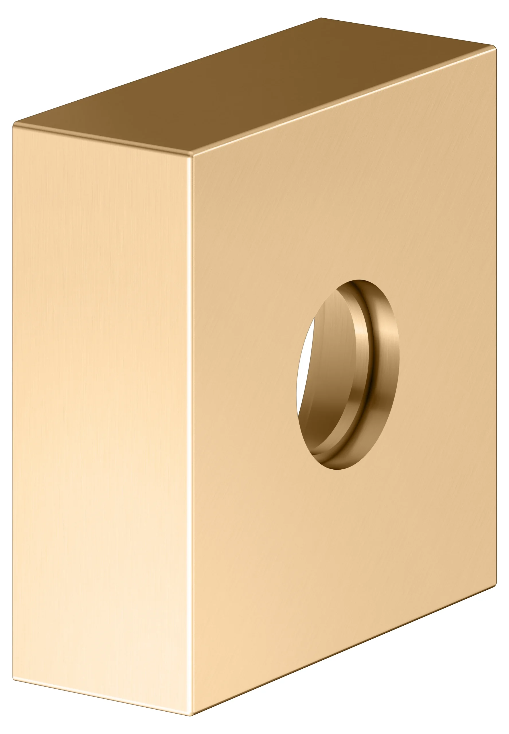 IXMO Verlängerungs-eckig f. Höhe 25 mm Messing gebürstet