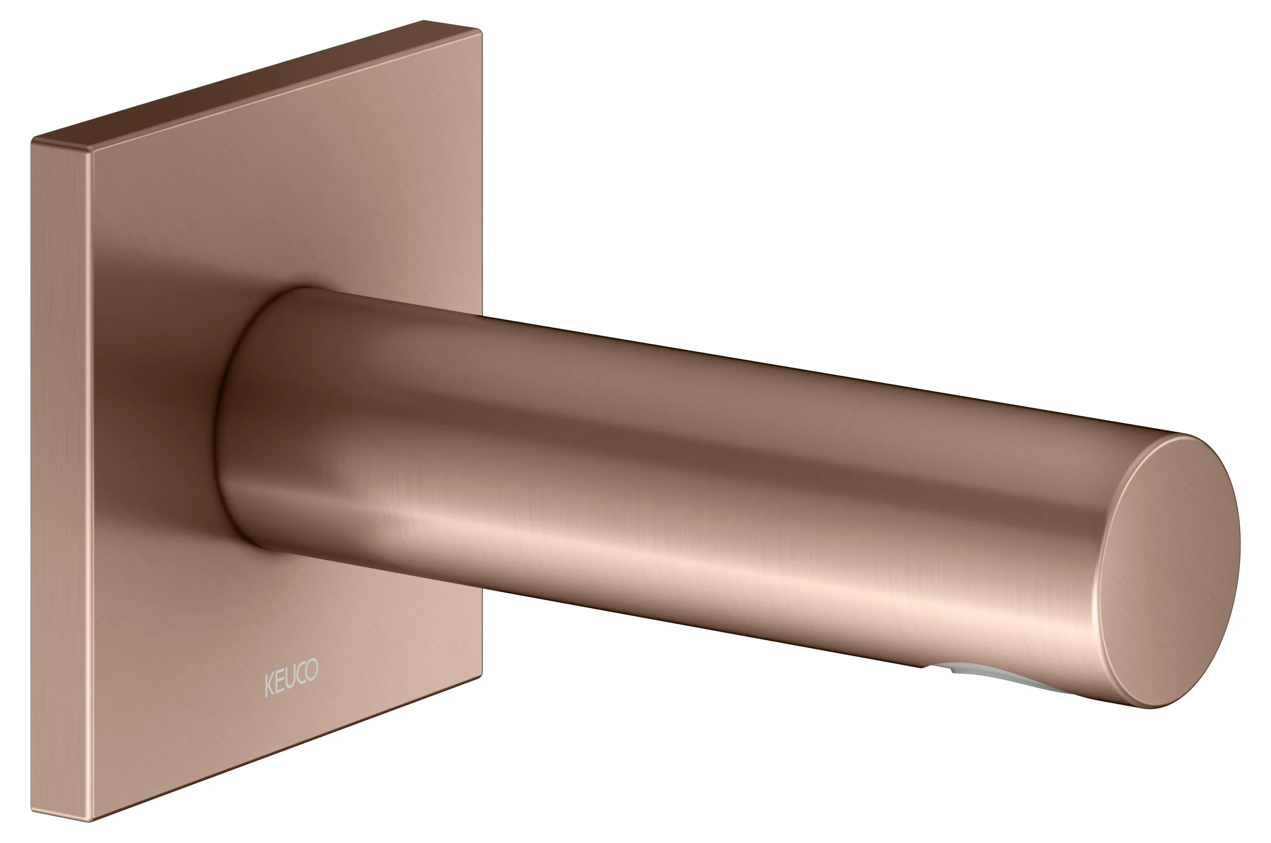 IXMO Wanneneinlauf DN15 Ausladung 130 mm Rotgold gebürstet