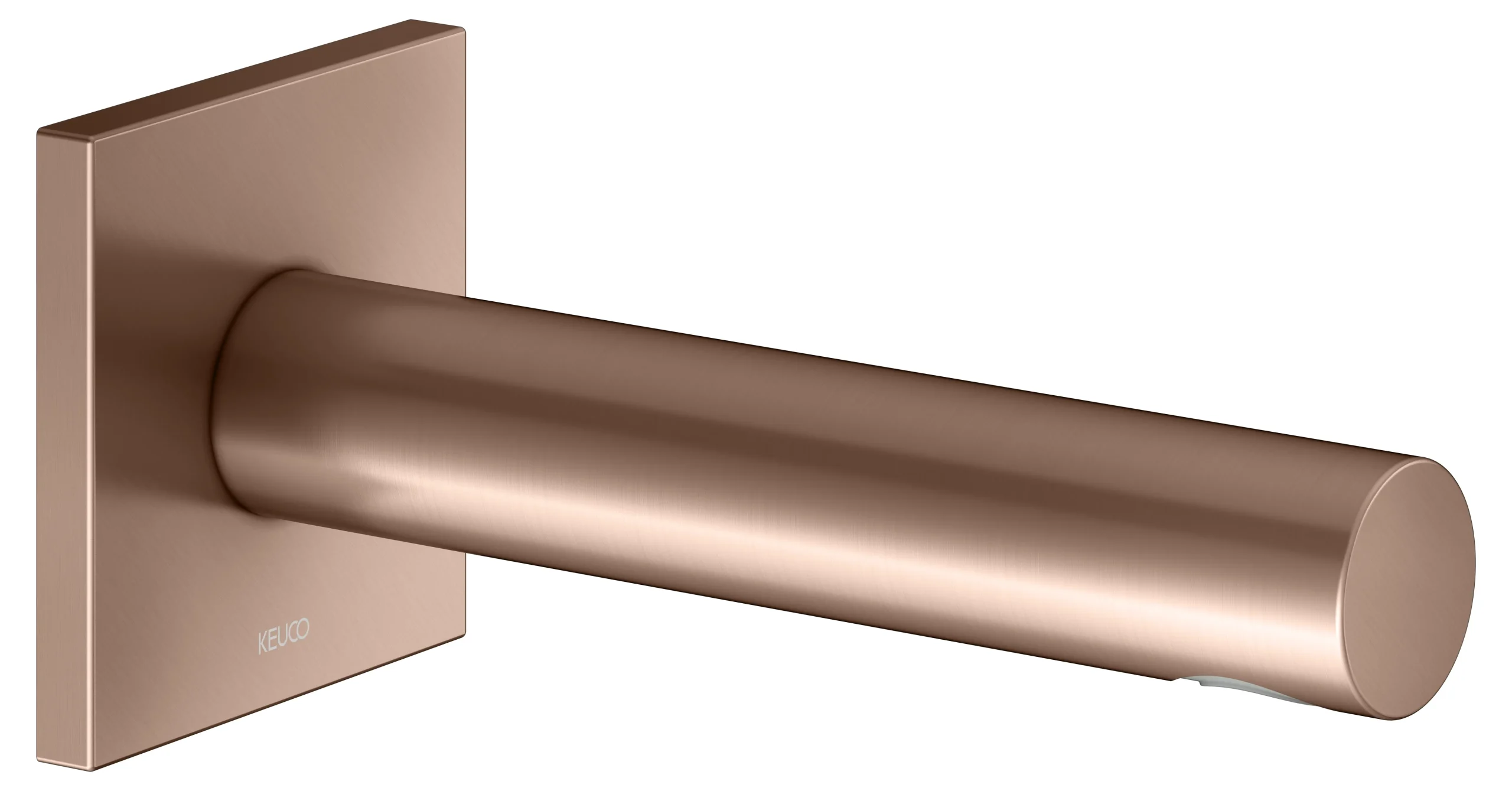 IXMO Wanneneinlauf DN15 Ausladung 180 mm Rotgold gebürstet