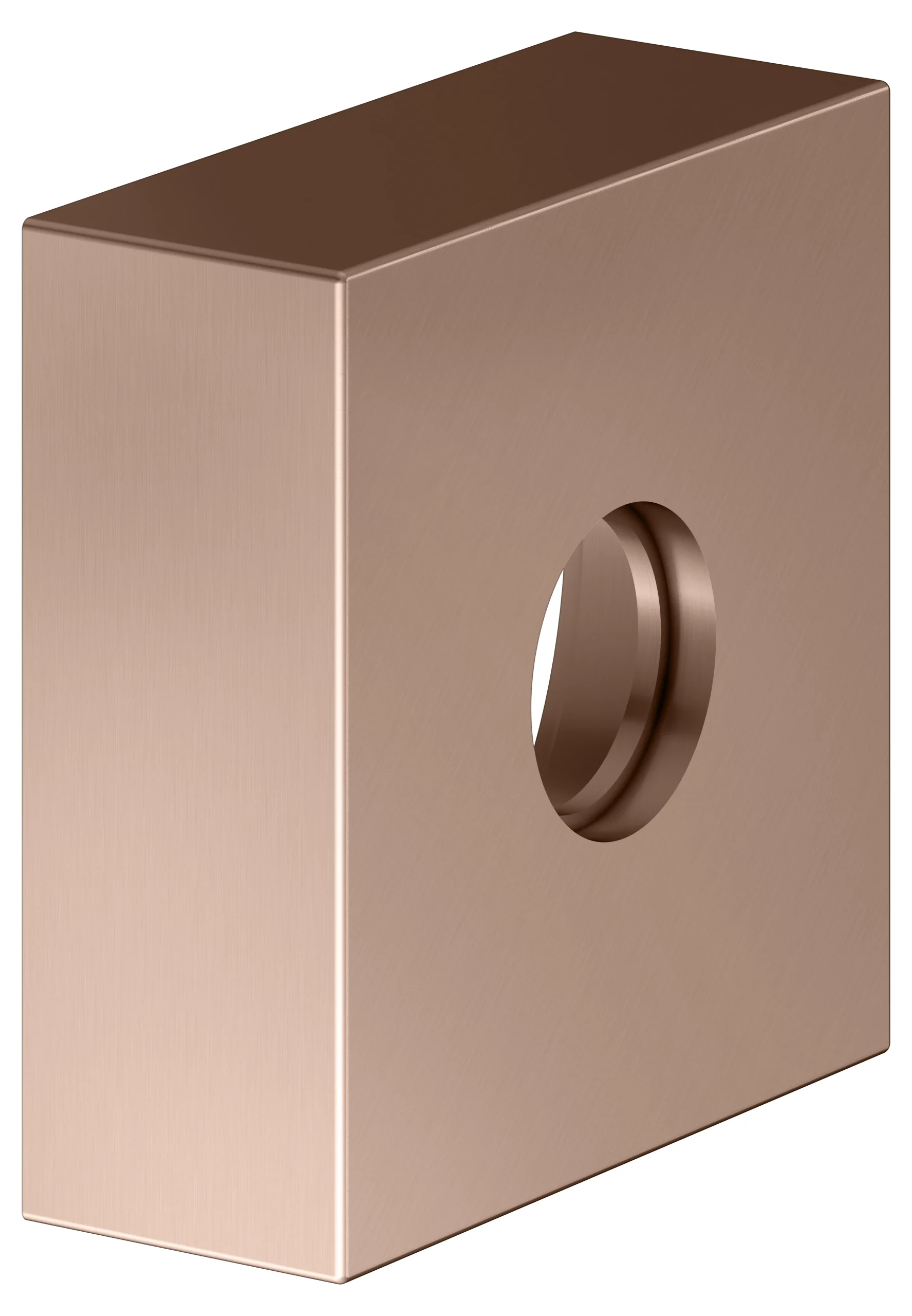 IXMO Verlängerungs-eckig f. Höhe 25 mm Rotgold gebürstet
