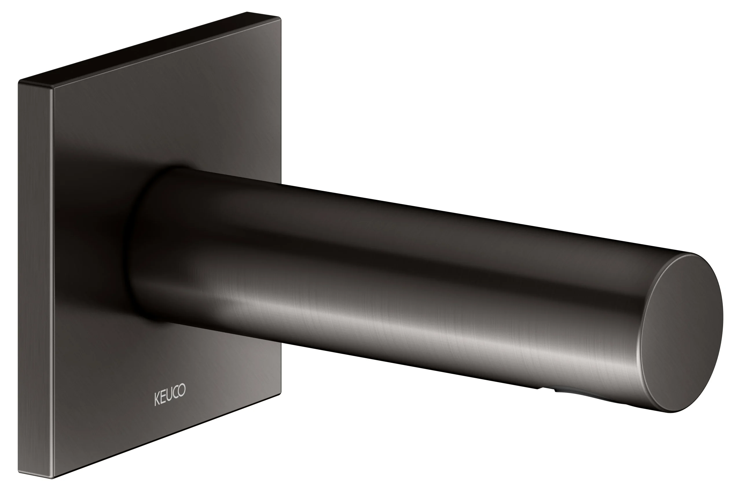 IXMO Wanneneinlauf DN15 Ausladung 130 mm Titanschwarz gebürstet