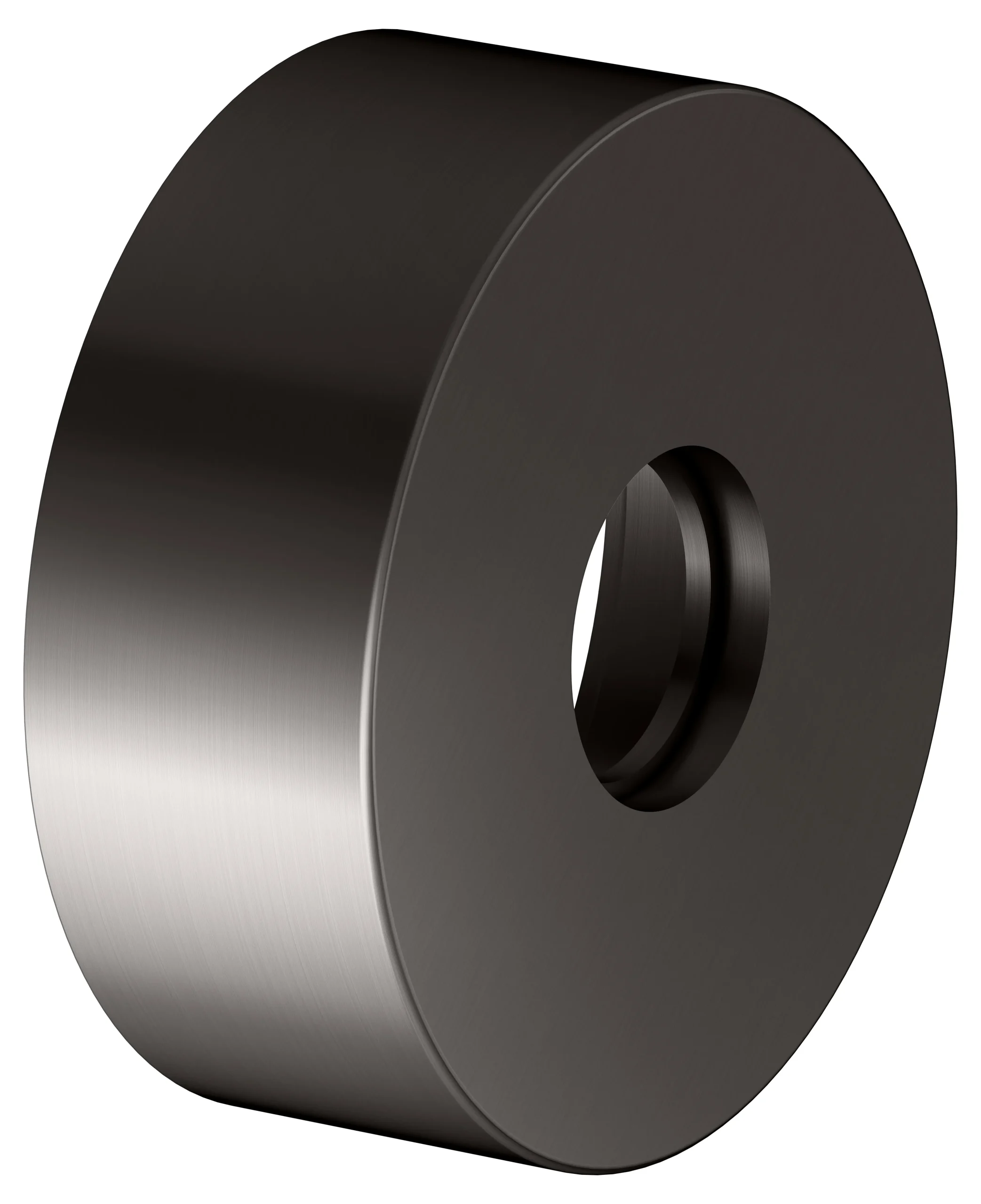 IXMO Verlängerungs-rund f. Höhe 25 mm Titanschwarz gebürstet