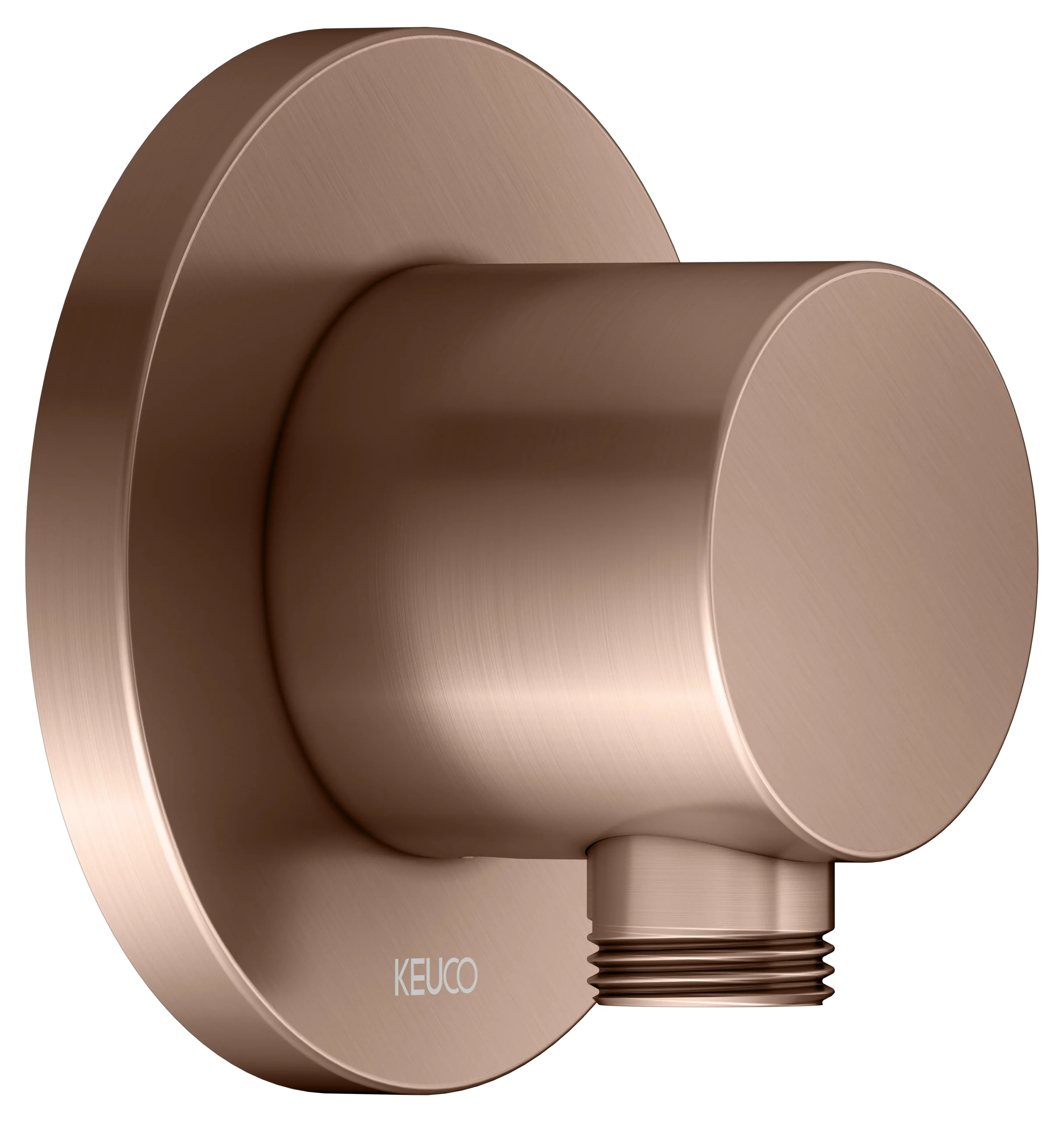 IXMO Schlauchanschluß DN15 Rotgold gebürstet