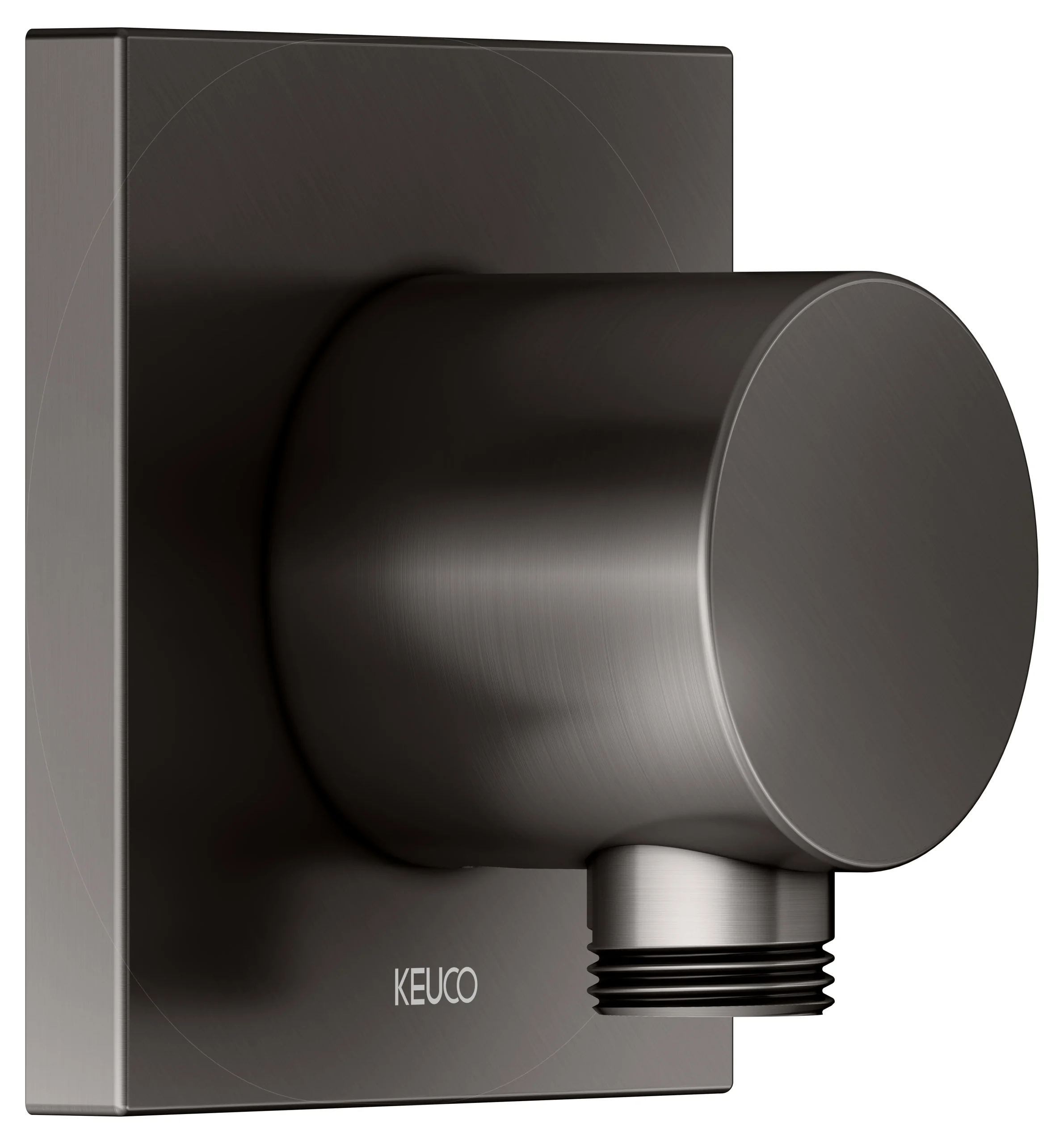 IXMO Schlauchanschluß DN15 Titanschwarz gebürstet