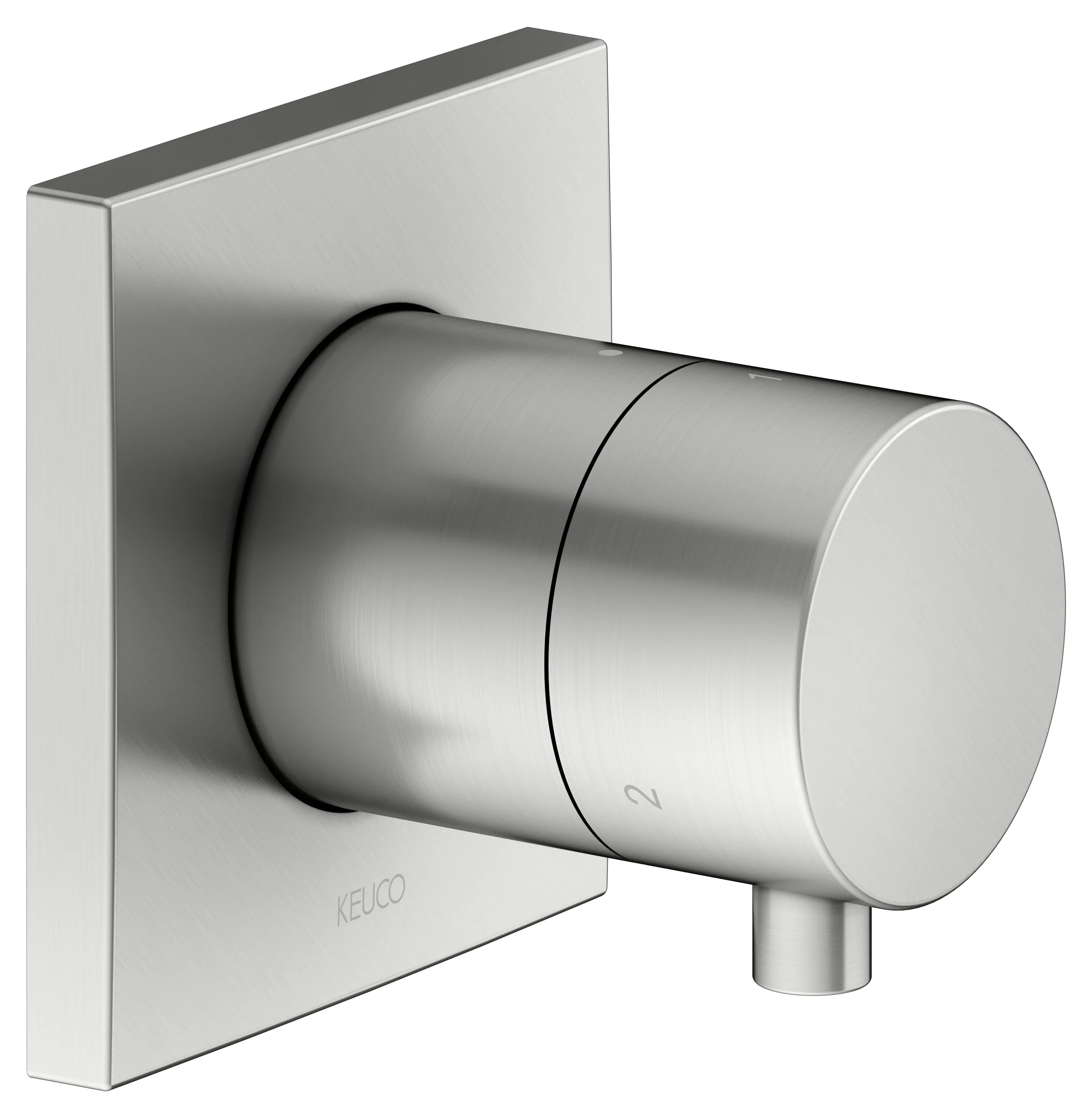 IXMO 3-Wege Umstellventil UP DN15 Edelstahl-fin.