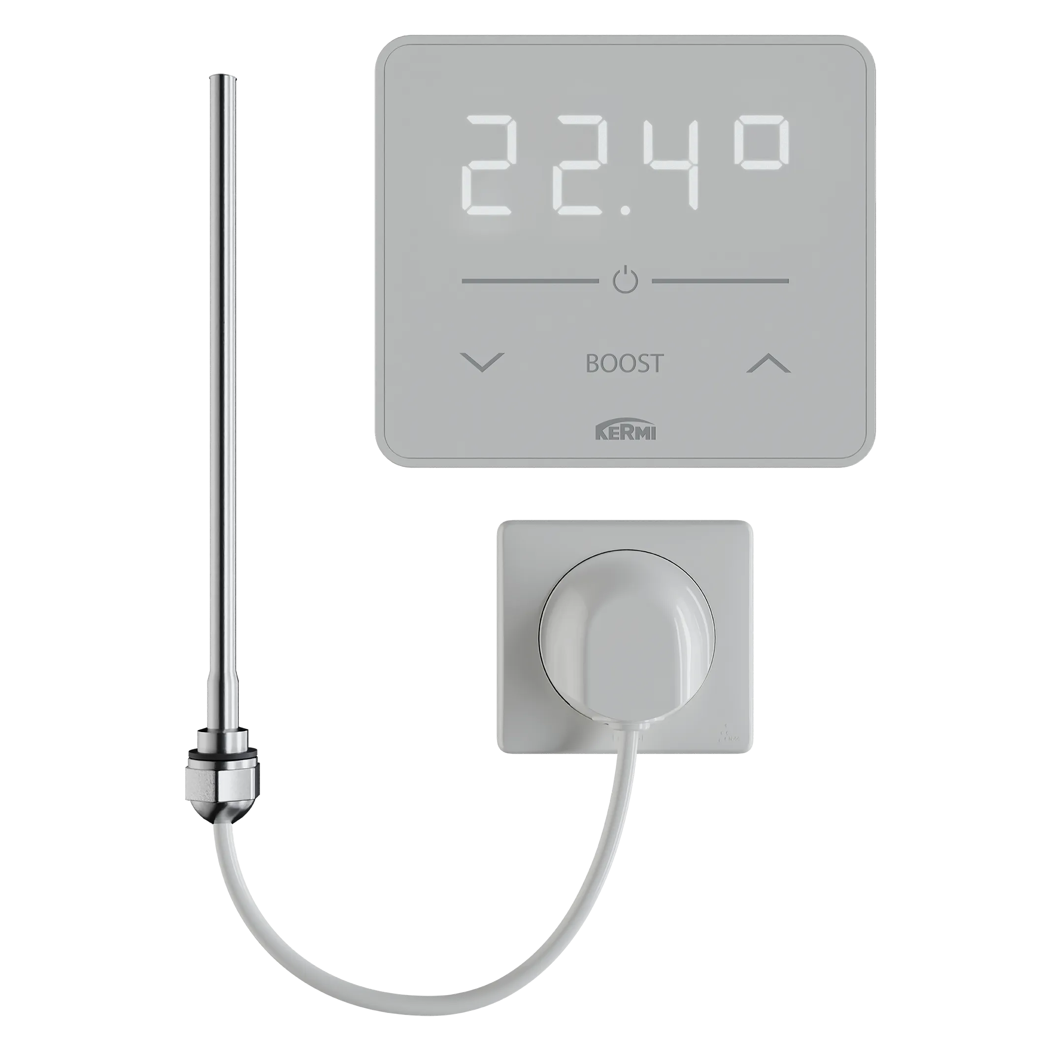 Kermi Elektro-Set „WWS“, 300 W in weiß