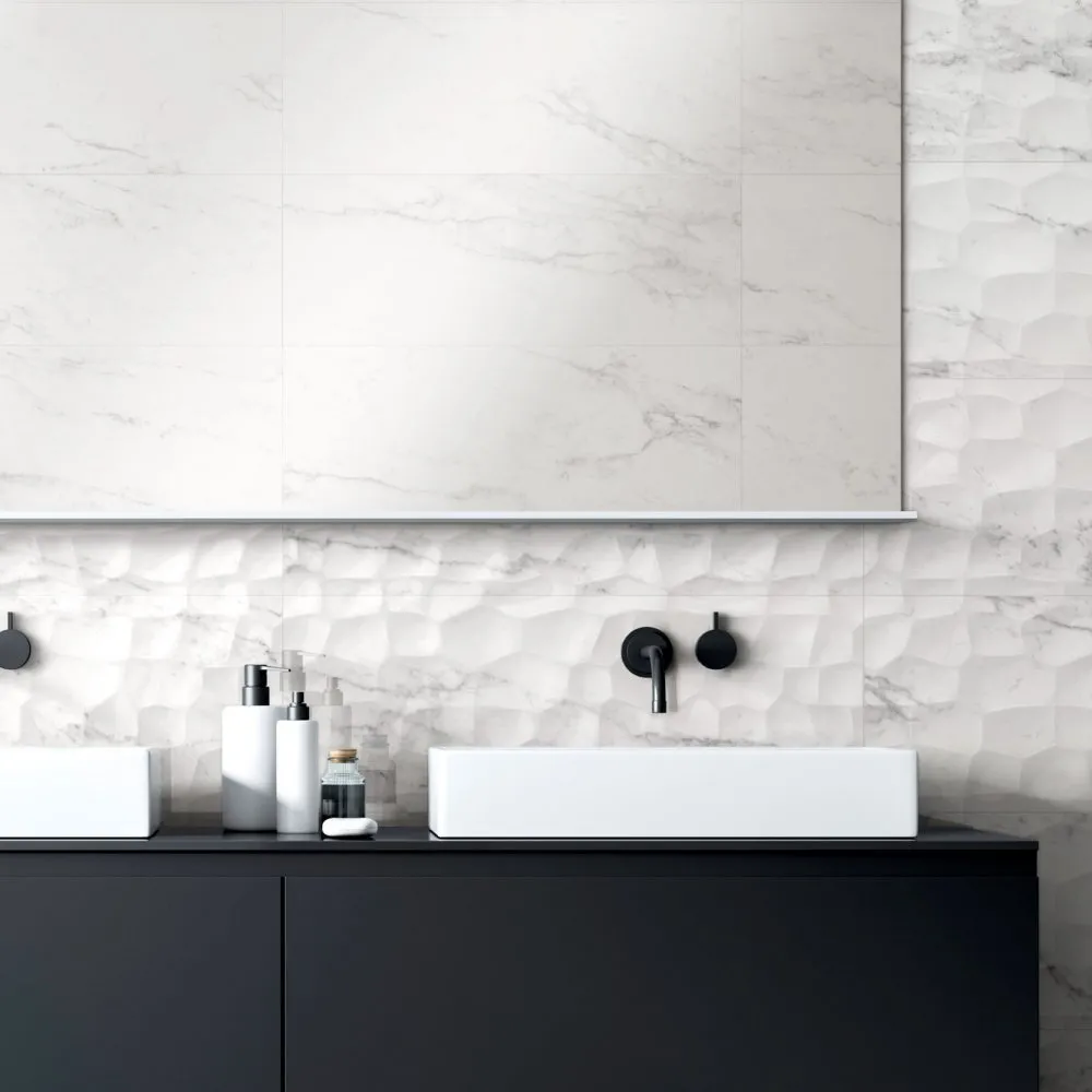 ITT CERAMIC FLIESEN GIULIETTA SHINY DECOR REKTIFIZIERT 29,5X90