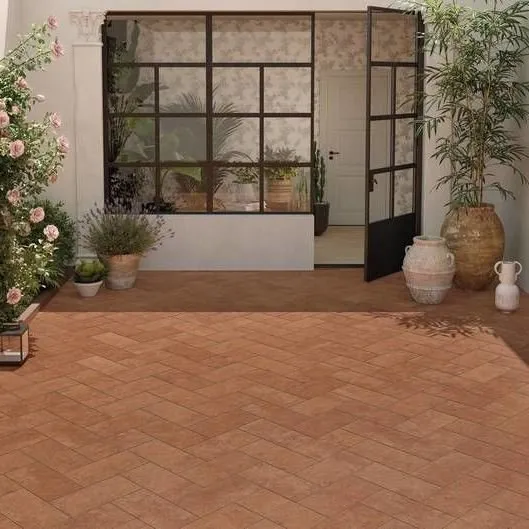 KEOPE FLIESEN DISCOVERY COTTO RED STRUKTURIERT R11 22,5X45,3