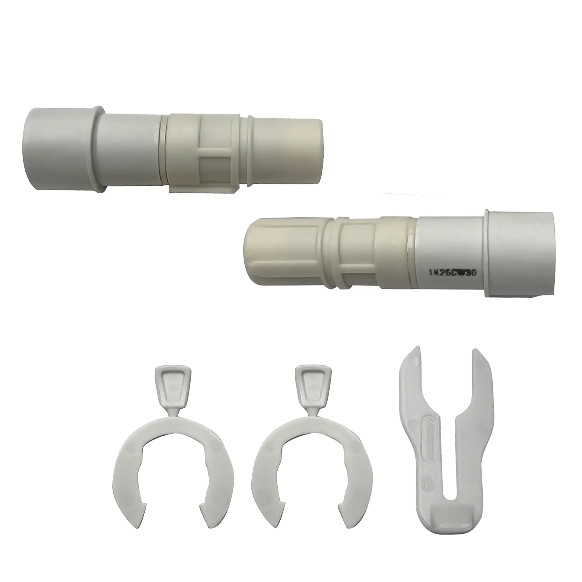 Absenkautomatik-Dämpferset für WC-Sitz mit Deckel H891921 mit Absenkautomatik, abnehmbar (7309705)