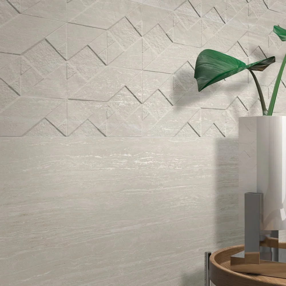 ITT CERAMIC FLIESEN ORSAY BEIGE DECOR NATURAL REKTIFIZIERT 29,5X90