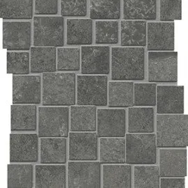 PROVENZA FLIESEN GROOVE MOSAIK PENTA MISTIQUE BLACK NATURAL REKTIFIZIERT 33X28,7