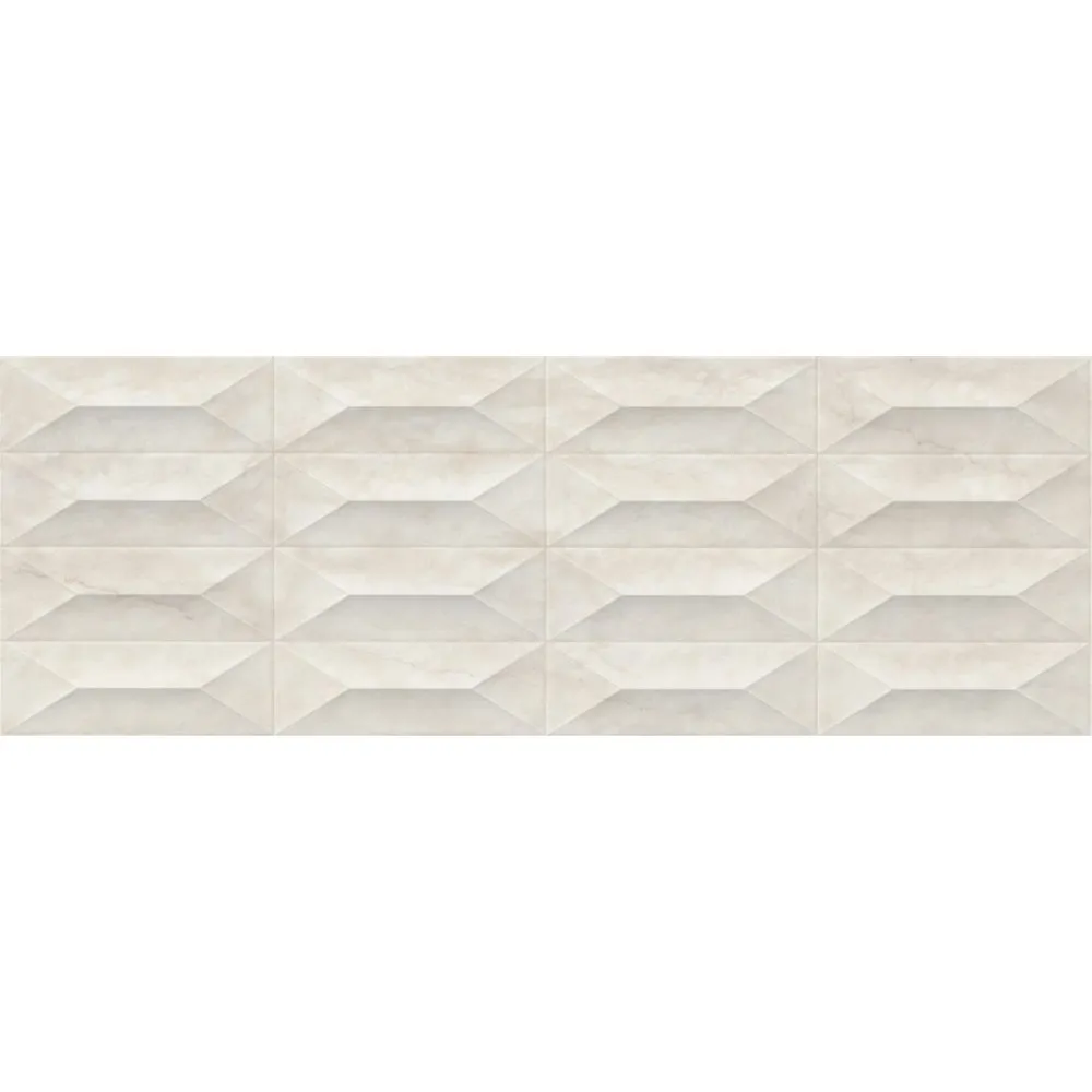 MARAZZI FLIESEN MARBLEPLAY STRUTTURA GEM 3D CALACATTA LUX REKTIFIZIERT 30X90