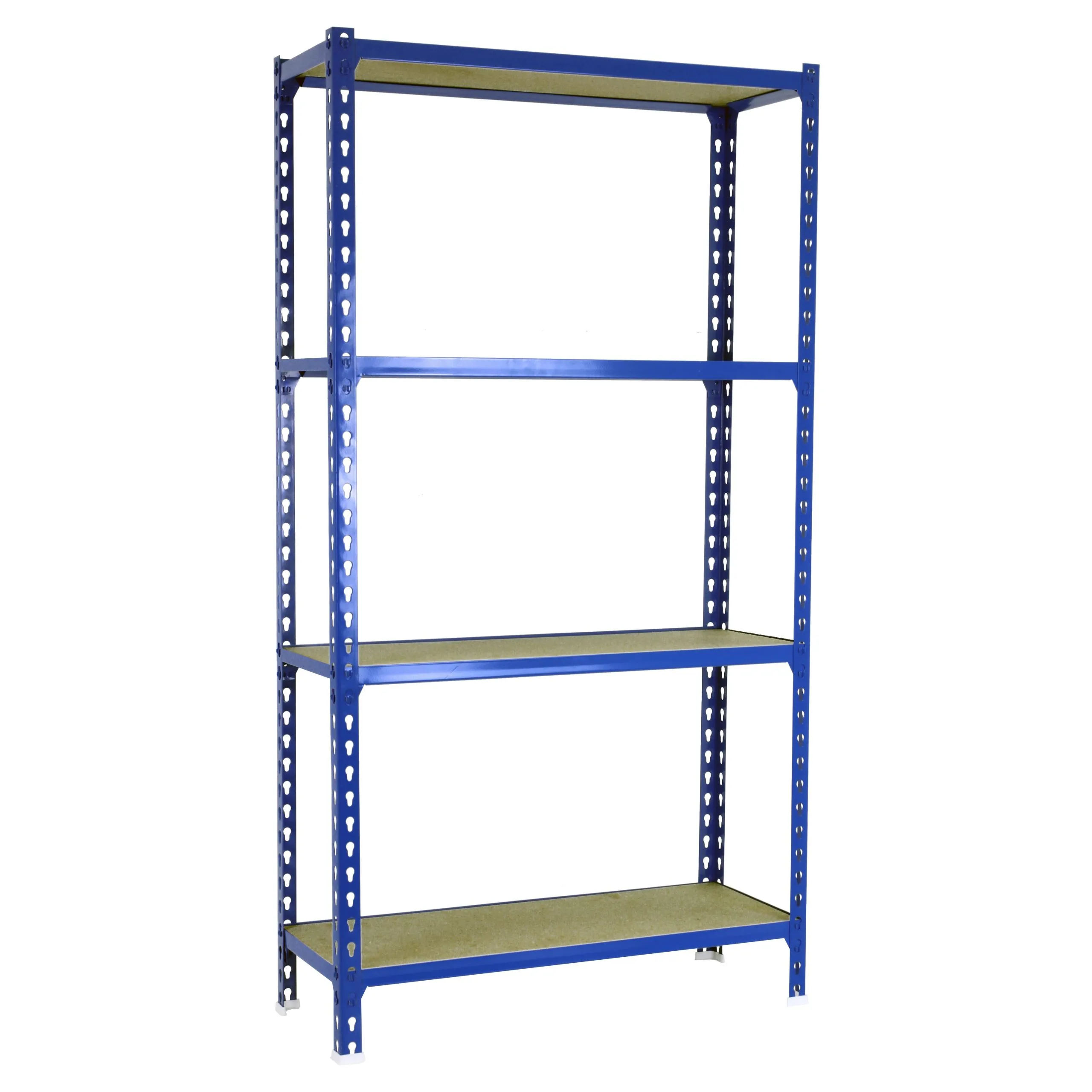 Schwerlastregal MID MULI | HxBxT 150x110x30cm | 4 Fachböden | Fachlast 200kg | Grau | Lagerregal Kellerregal Werkstattregal Metallregal Fachbodenregal Steckregal