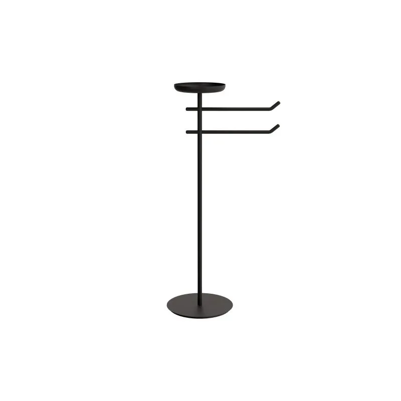 LINEABETA STELA HANDTUCHHALTER MIT SCHWARZEM METALLTABLETT