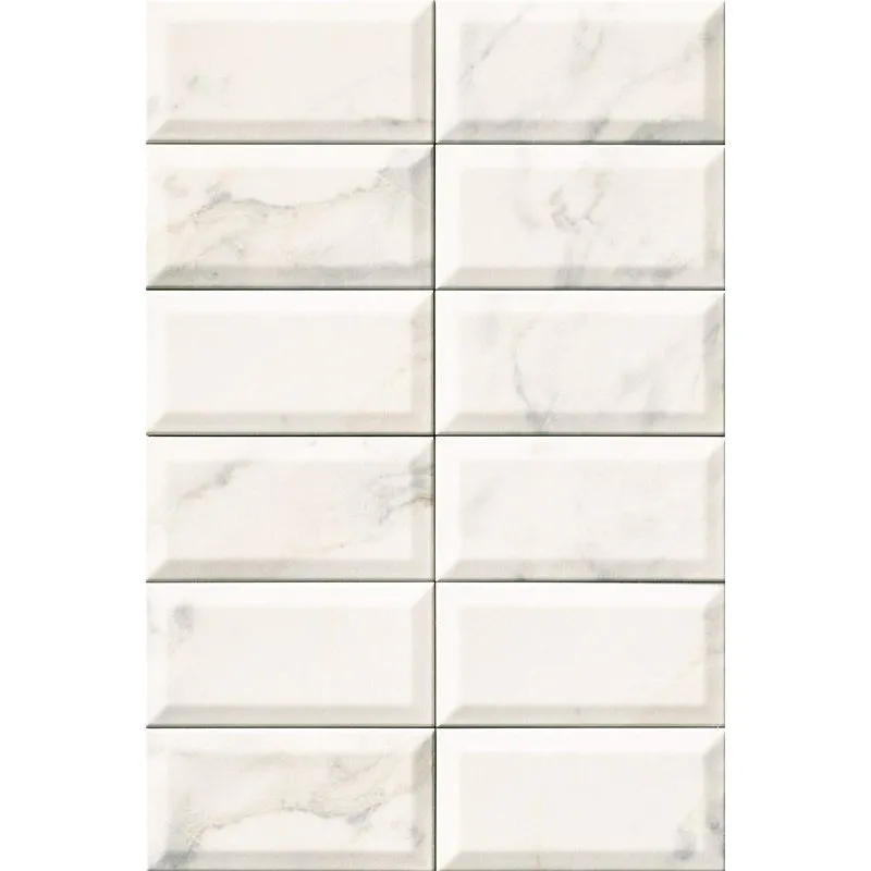 MAINZU FLIESEN DORIC WHITE LUX 10X20