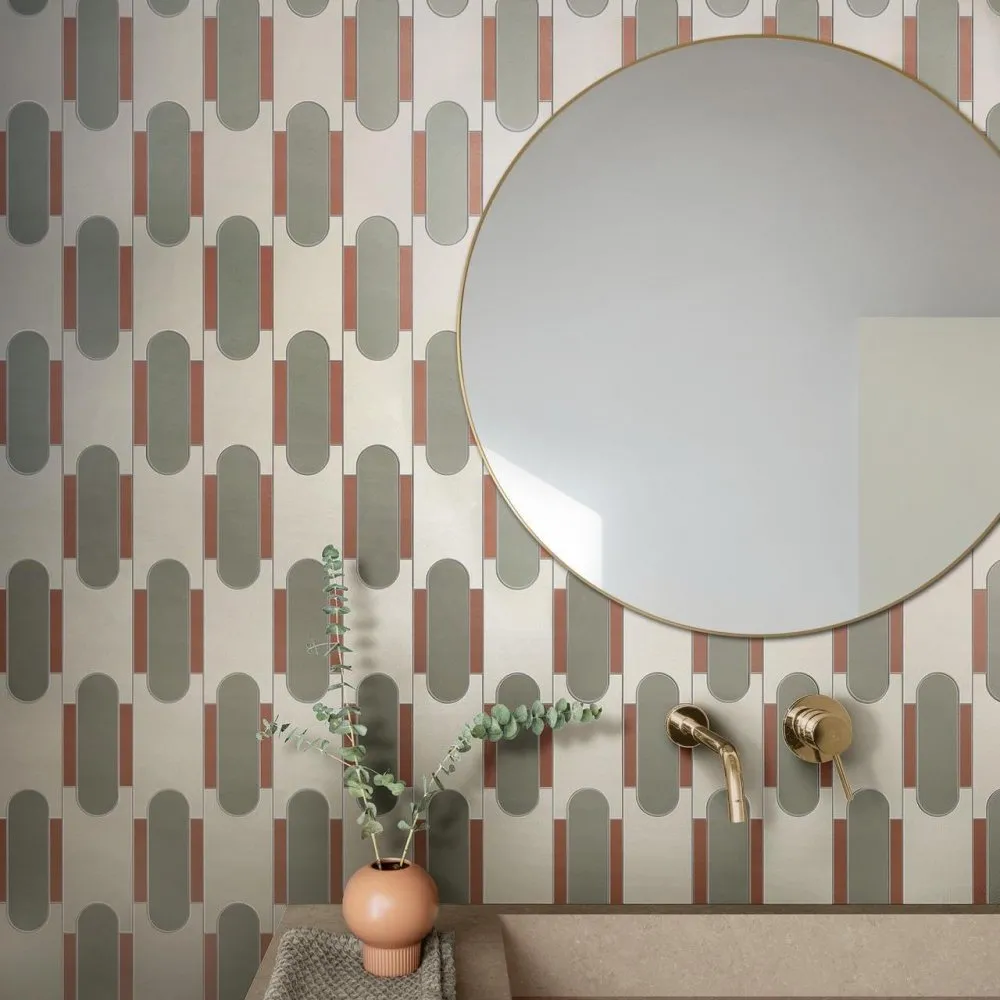 MARAZZI FLIESEN MOMENTI MOSAIK PUZZLE AVORIO NATURAL 30,6X32,8