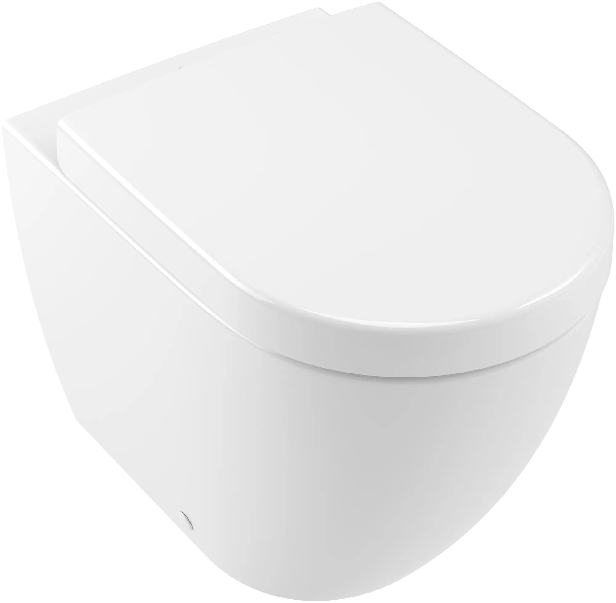 Stand-Tiefspül-WC DirectFlush „Subway 2.0“ 37 × 40 × 56 cm in Weiß Alpin, ohne Spülrand, Abgang waagerecht