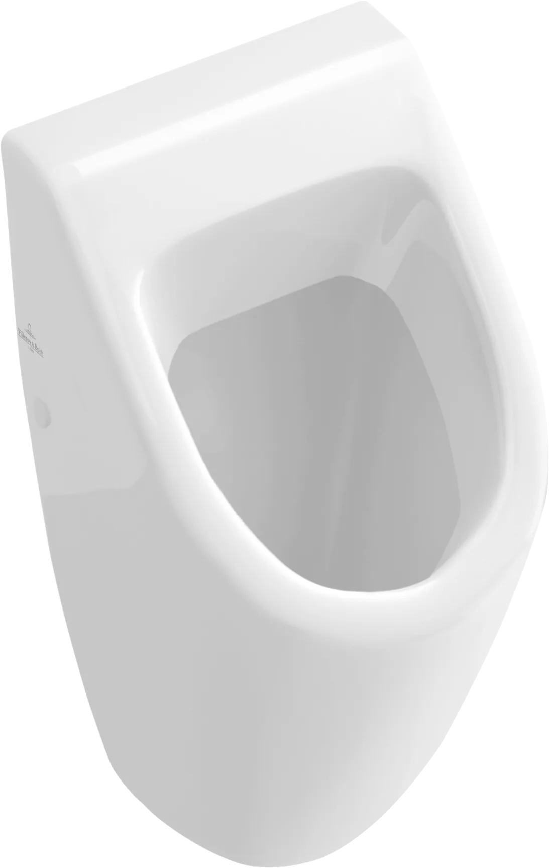 Urinal „Subway“, Befestigung verdeckt, ohne Zielobjekt, Zulauf verdeckt 28,5 × 53,5 × 31,5 cm in Weiß Alpin