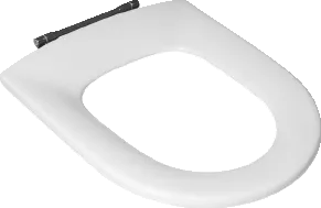 Kollektionsübergreifender WC-Sitzring 9M6361 in Weiß Alpin