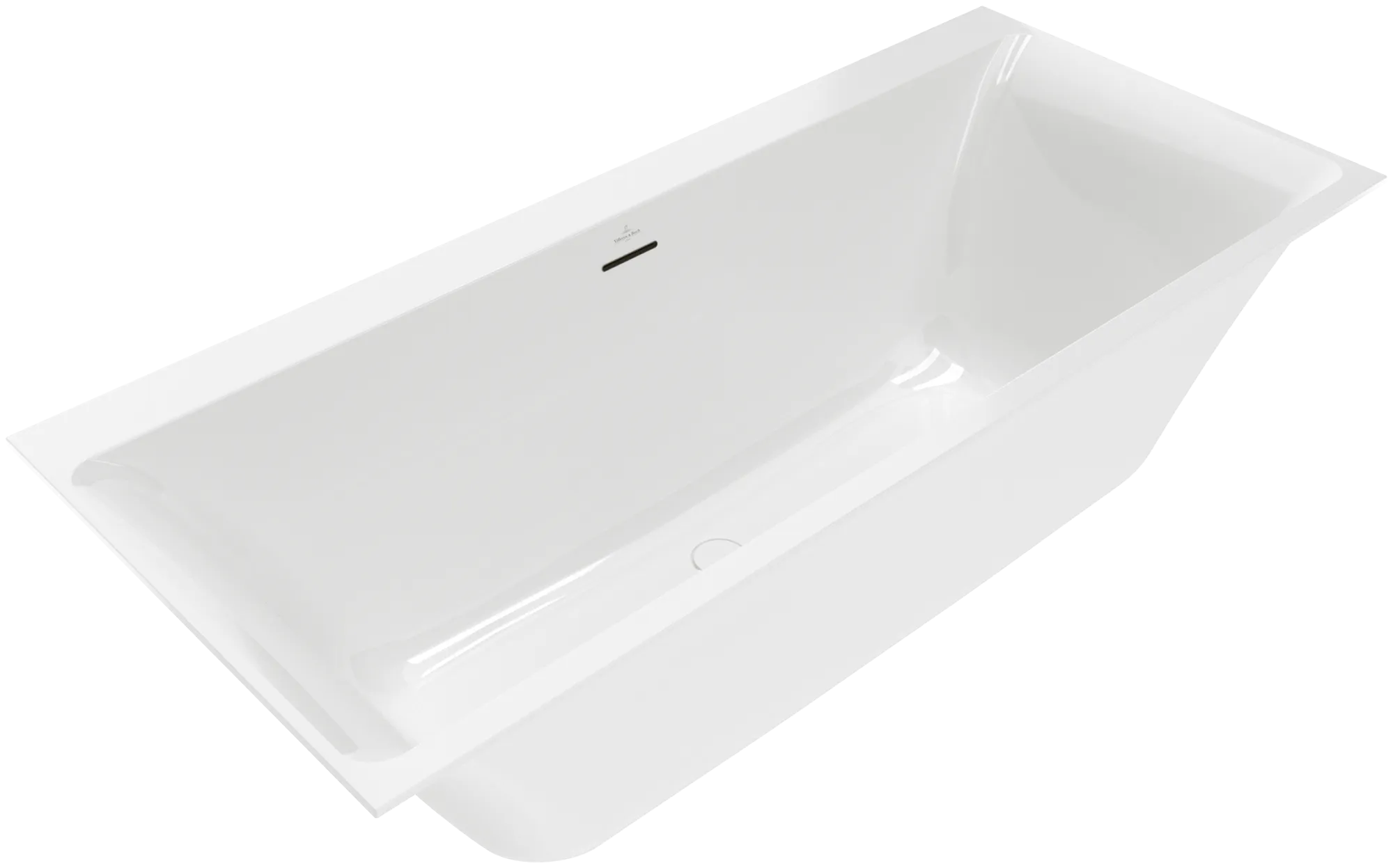 Villeroy & Boch Badewanne „Subway 3.0“ rechteck 170 × 75 cm, Mittelablauf in Weiß Alpin