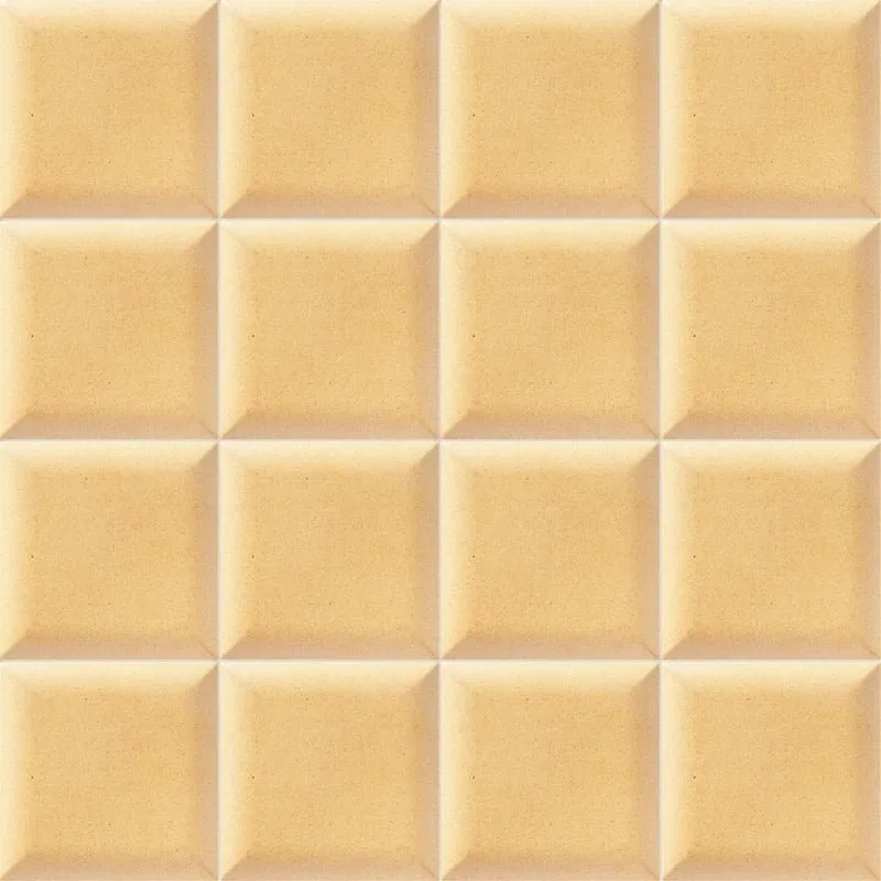MAINZU FLIESEN BOMBATO OCRE SATINATO 15X15