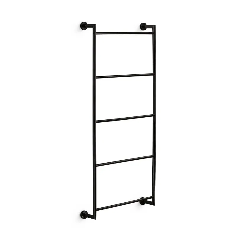 LINEABETA BAKETO SCHWARZ LACKIERTER HANDTUCHHALTER AUS MESSING WANDMONTAGE