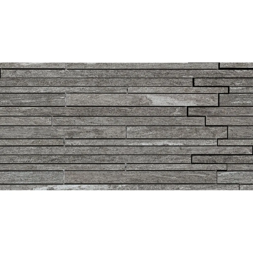 MARAZZI FLIESEN MYSTONE PIETRA DI VALS MOSAIK ANTRACITE STRUKTURIERT 30X60