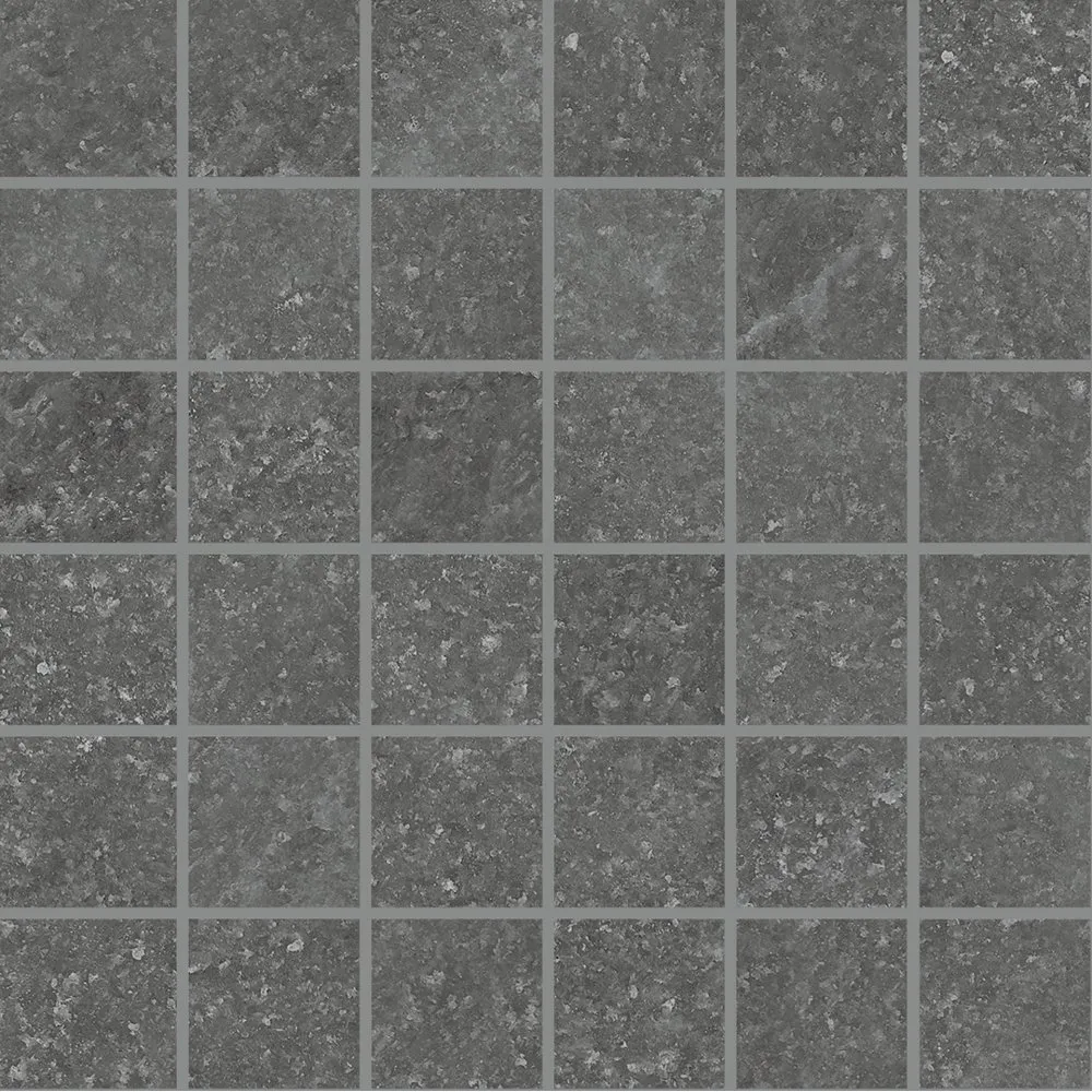 PROVENZA FLIESEN SALT STONE MOSAIK BLACK IRON FULL LAPPATO REKTIFIZIERT 30X30