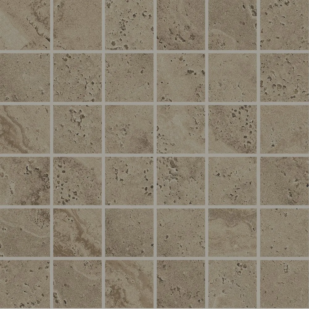 PROVENZA FLIESEN UNIQUE TRAVERTINE MOSAIK CHOCOLATE MINIMAL NATURAL 30X30